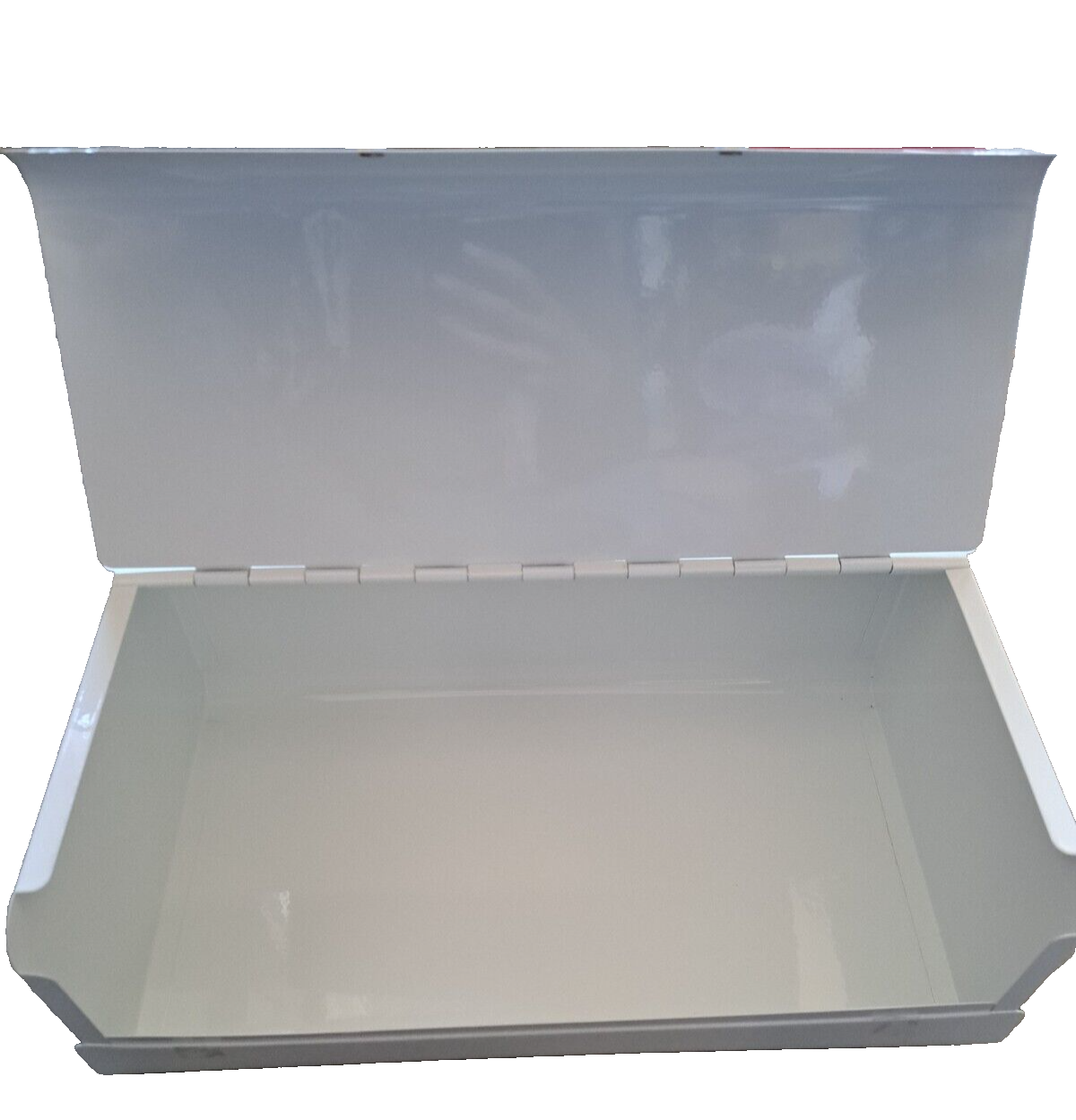 Zeller Present Brotkasten 36x23x14cm Metall, Edelstahlgriff