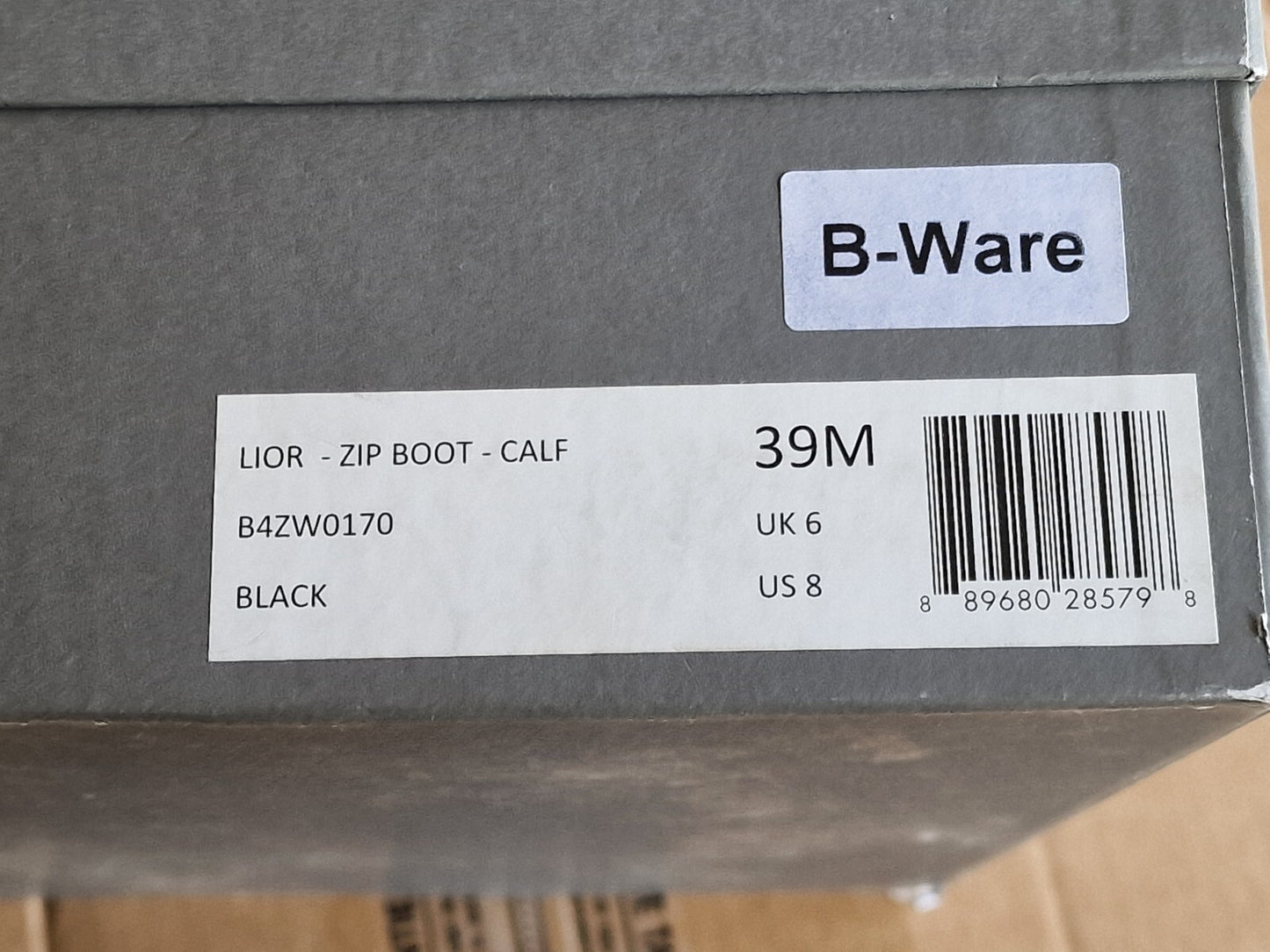 Allsaints Lior - Zip Boot - Calf, Damen, Größe 39, Schwarz