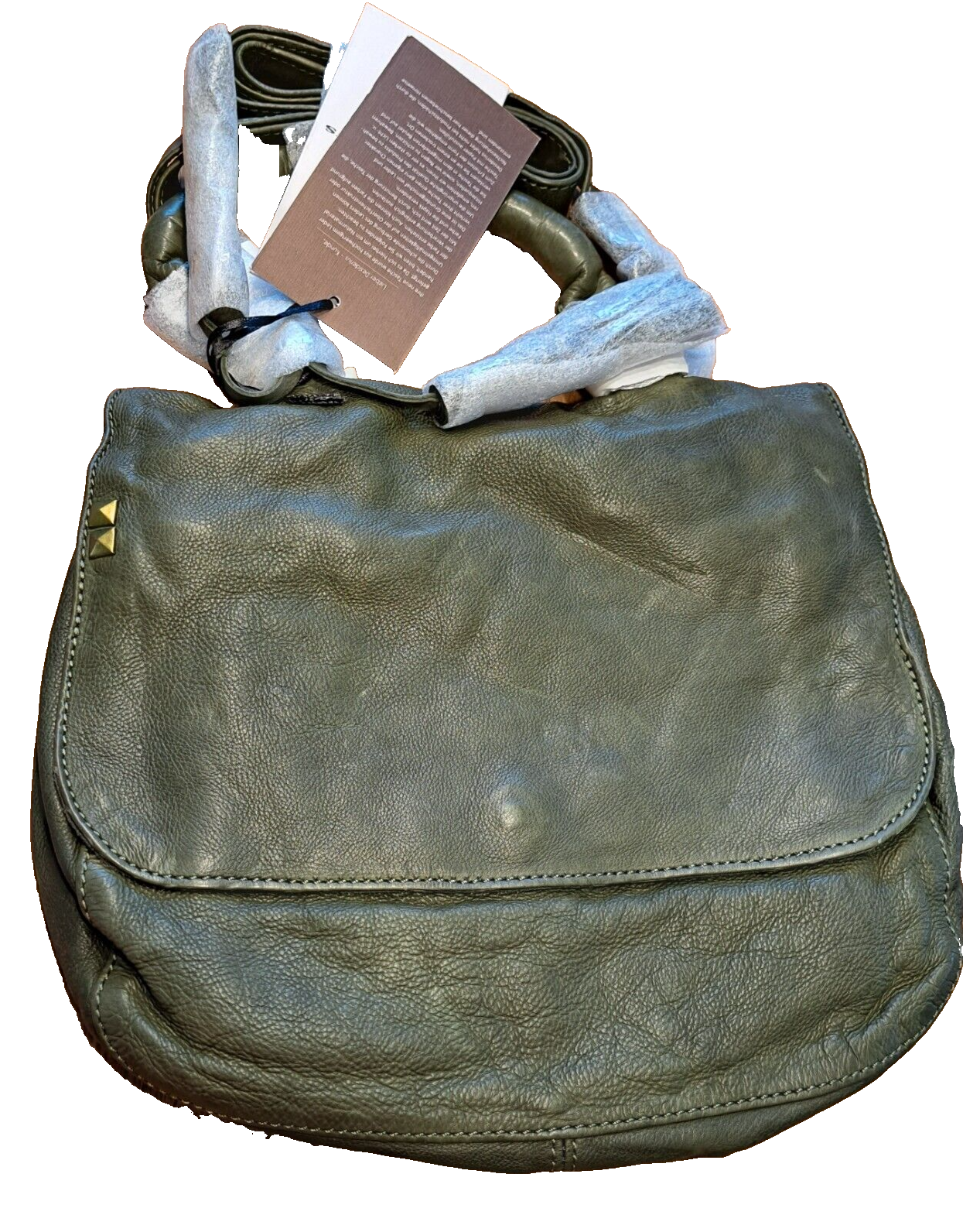 Desiderius Aemilia Olive Handtasche, NP: 70€, Echtleder, Hochwertig, Modern