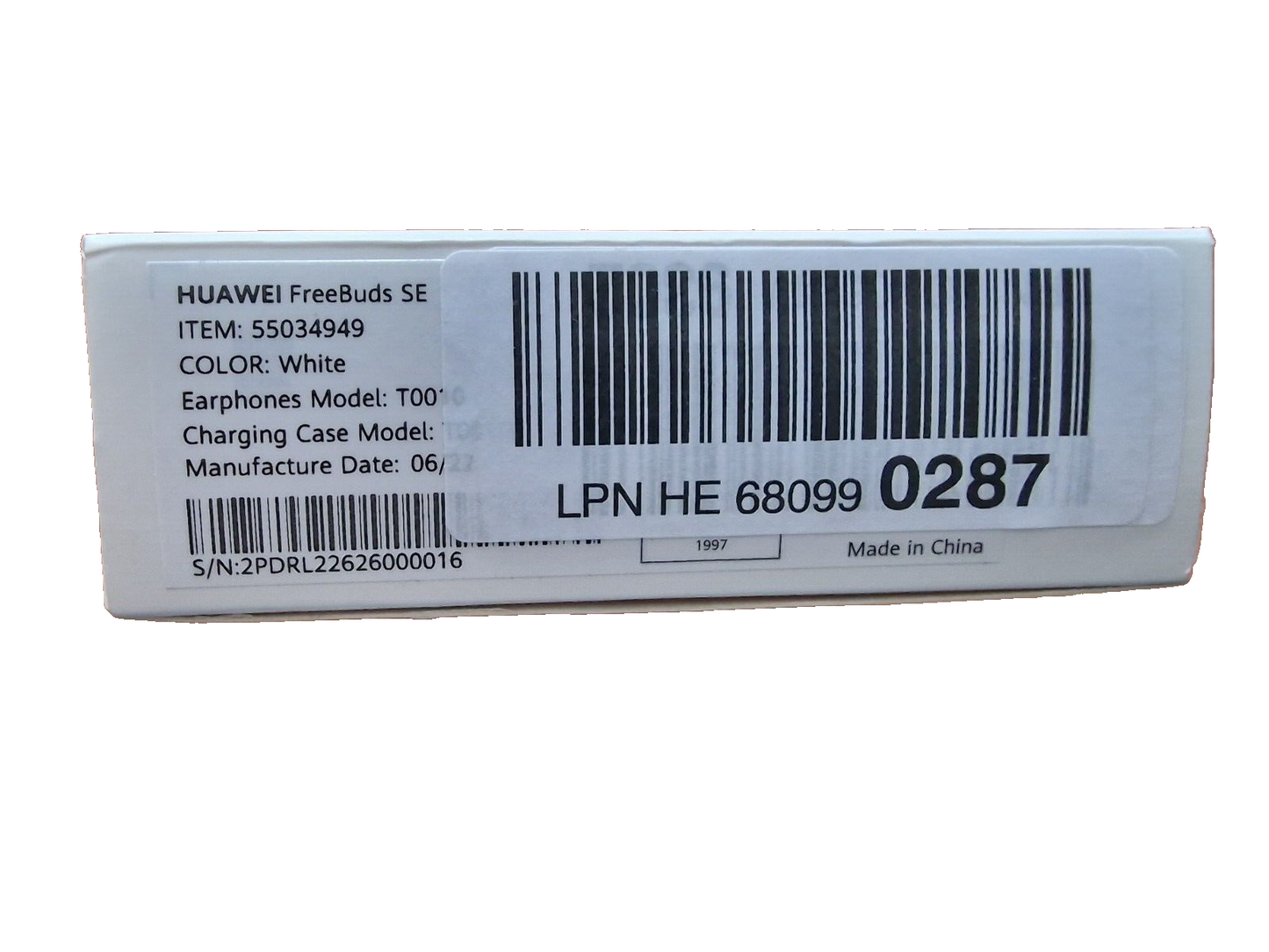 Huawei FreeBuds SE 2 weiß In-Ear-Kopfhörer