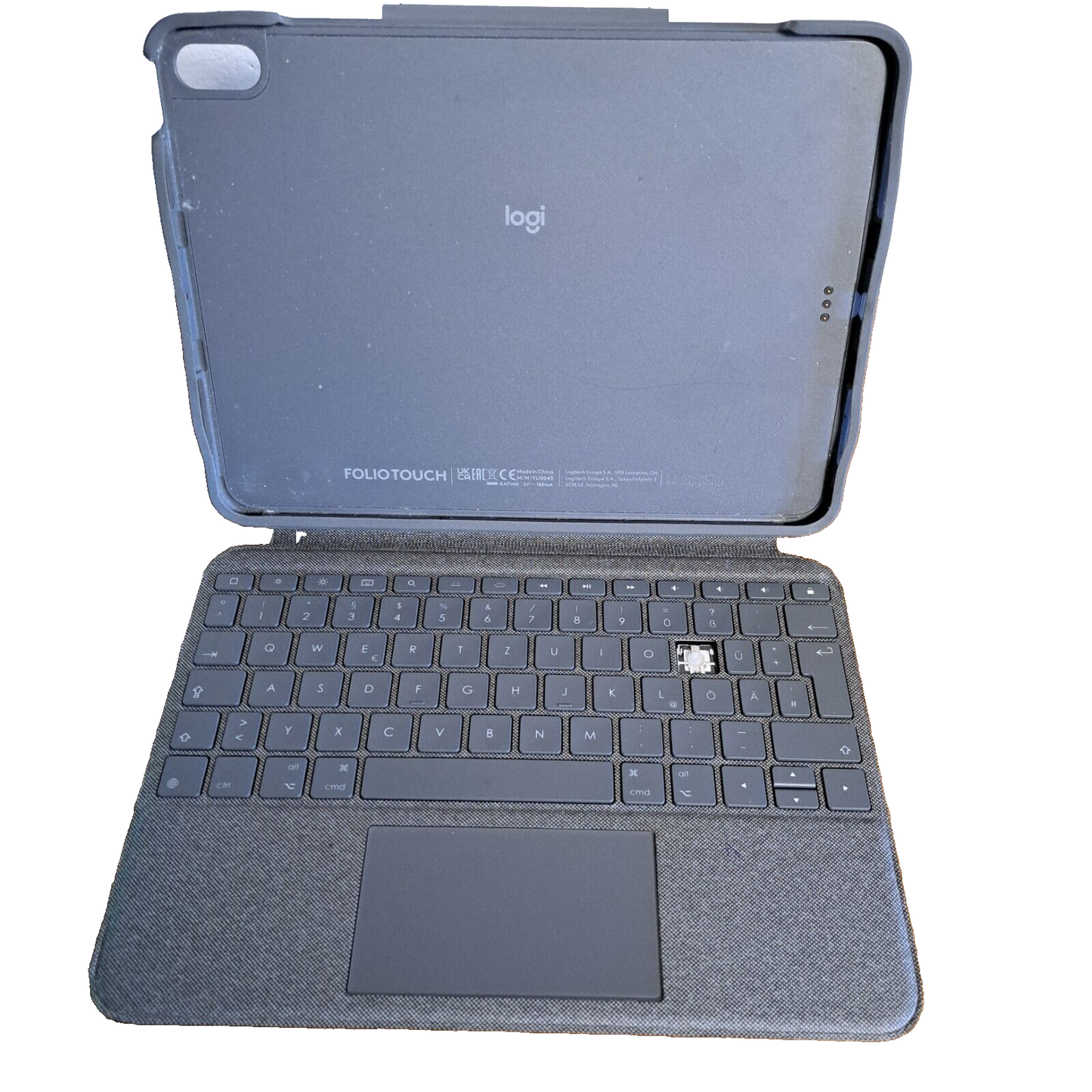 Logitech Folio Touch Hülle Tastatur Trackpad und Smart Connector für iPad Air 4