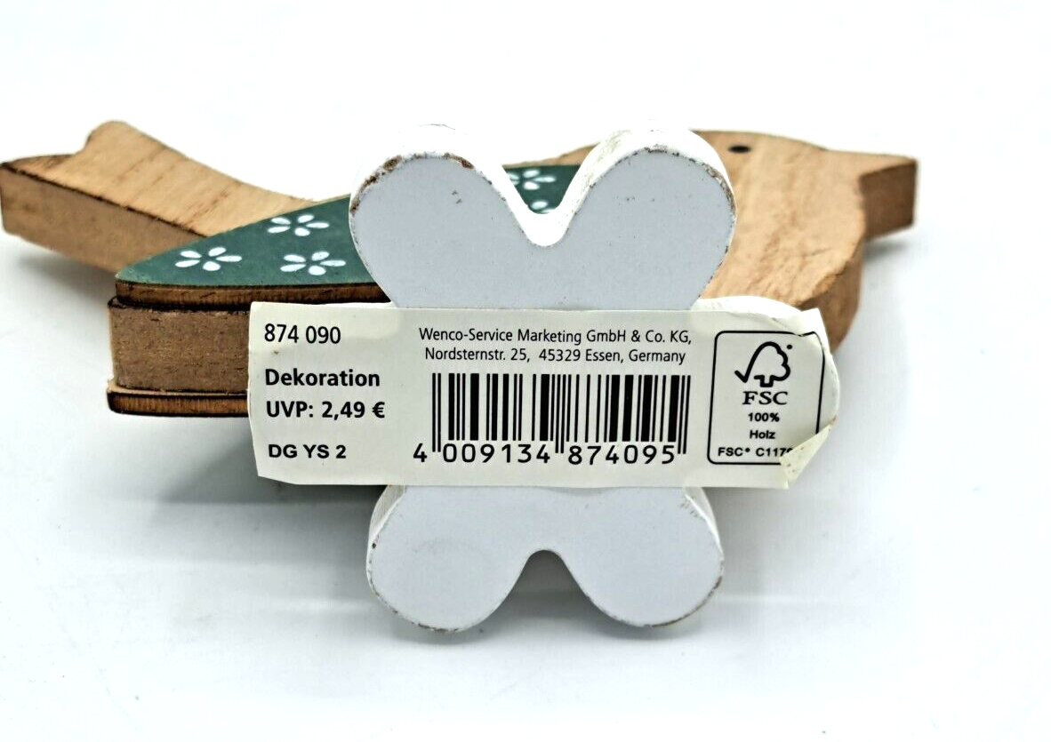 Wenco Osterdekoration Holzvogel klein