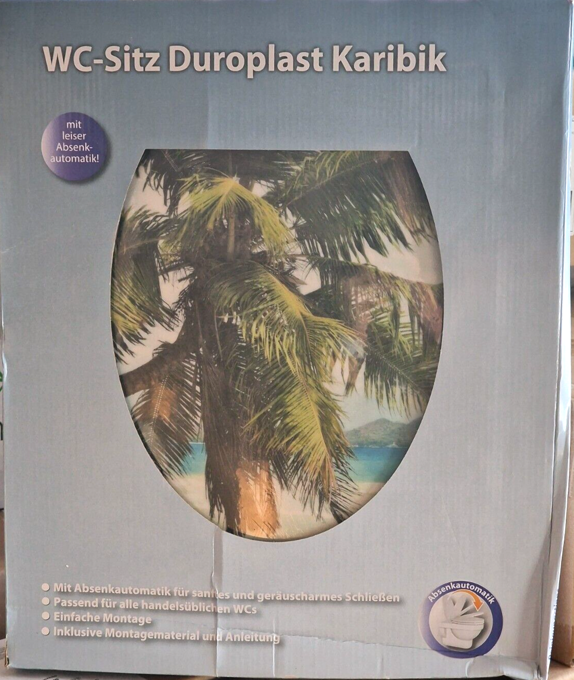 Sanitary GmbH, WC-Sitz, Duroplast Karibik