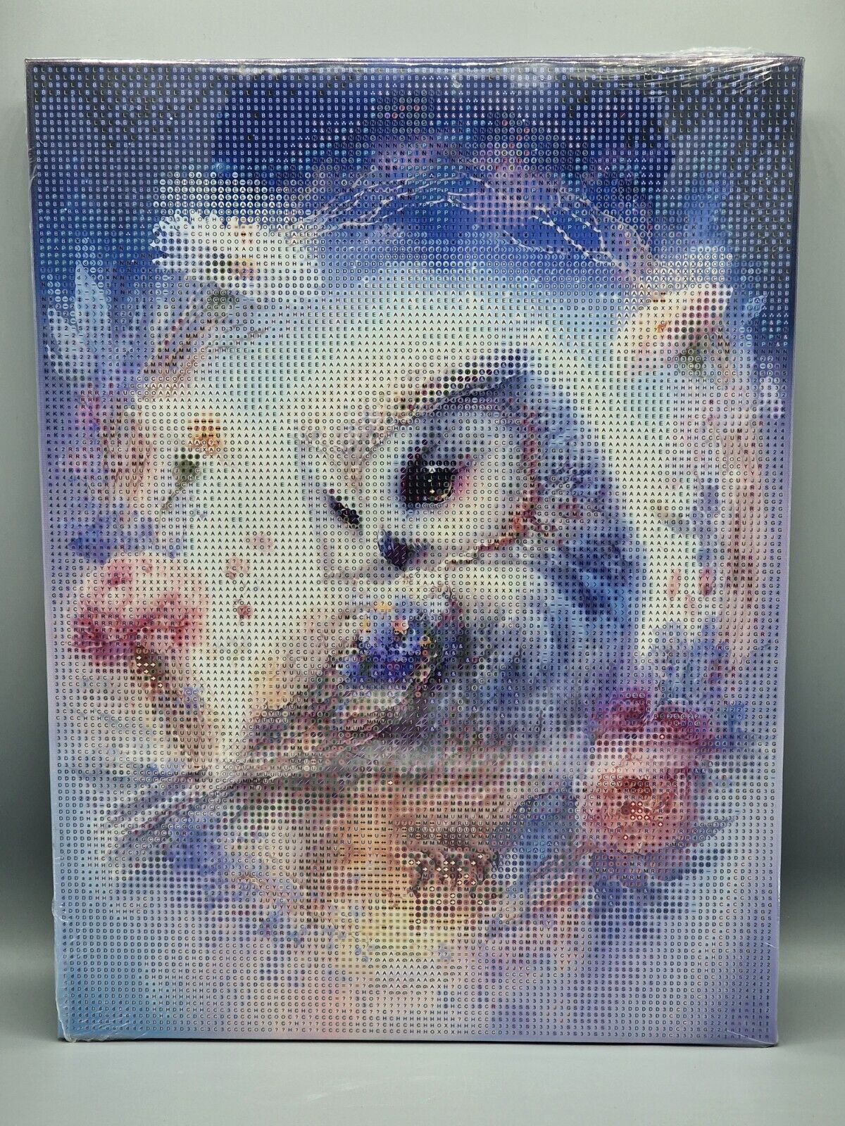 5D Diamond Painting Stickerei Bilder Set MAGIC EULE Malen nach Zahlen 30x40 cm