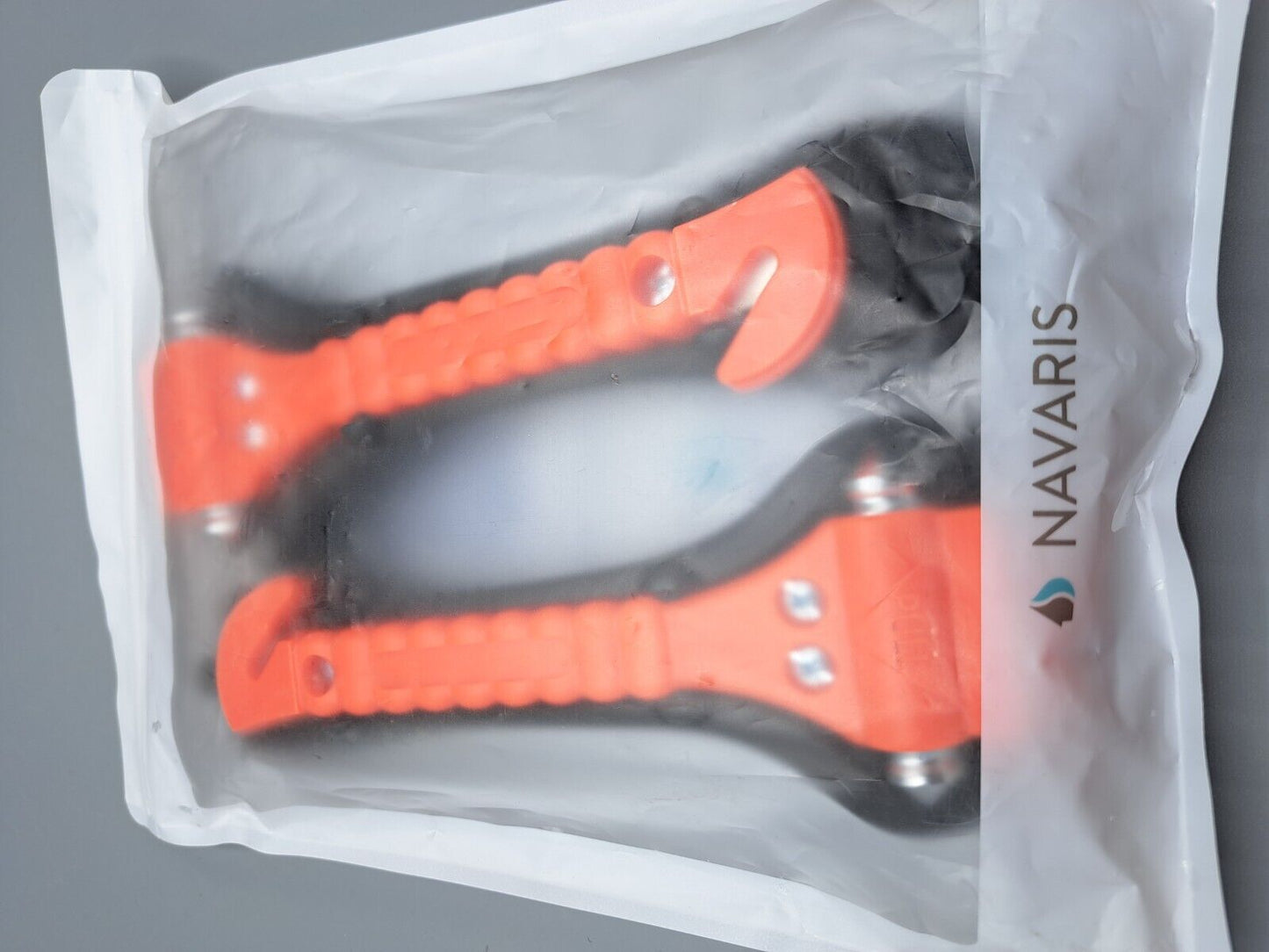 2x Navaris ONLY 2-in-1 Notfallhammer 135,0 g Kopf: Stahl