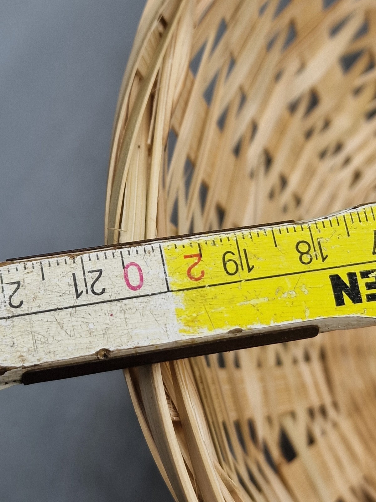 Com-Four Osterkörbchen geflochten, 35 Stück, 20cm Durchmesser