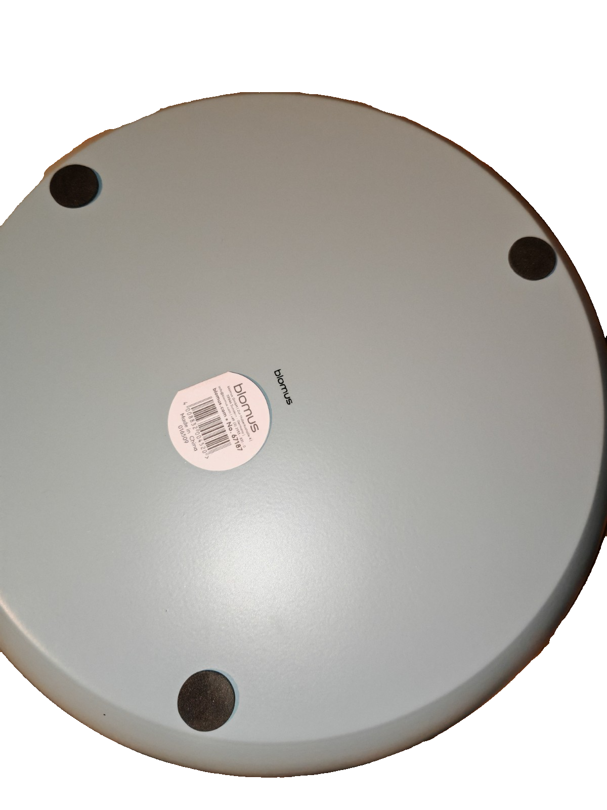 Blomus 4er Set Blumenuntertopf Untersetzer Hellblau Pflanzentopf