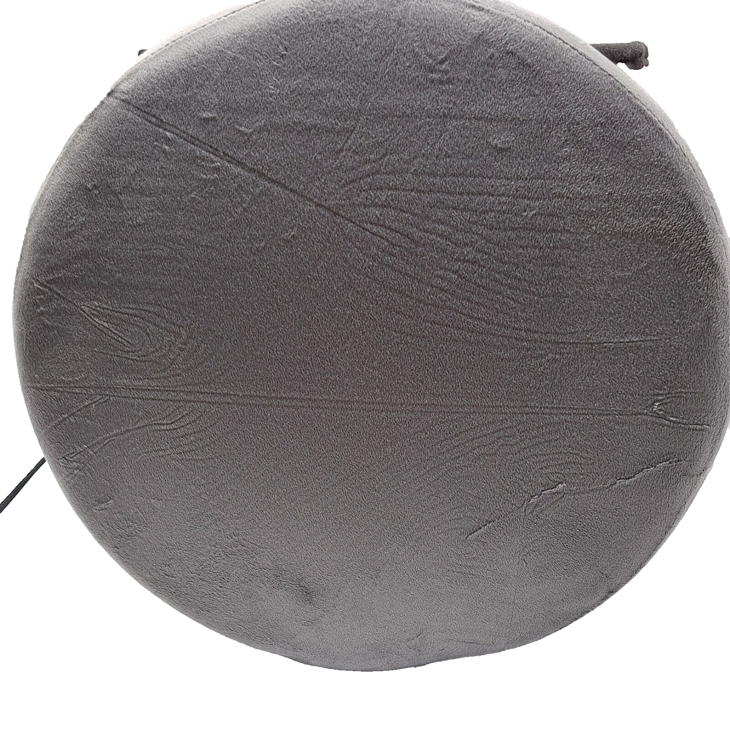 Design-Samthocker multifunktional inkl. Tablettfunktion Höhe 38cm