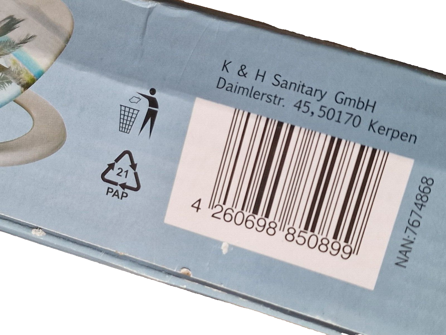 Sanitary GmbH, WC-Sitz, Duroplast Karibik