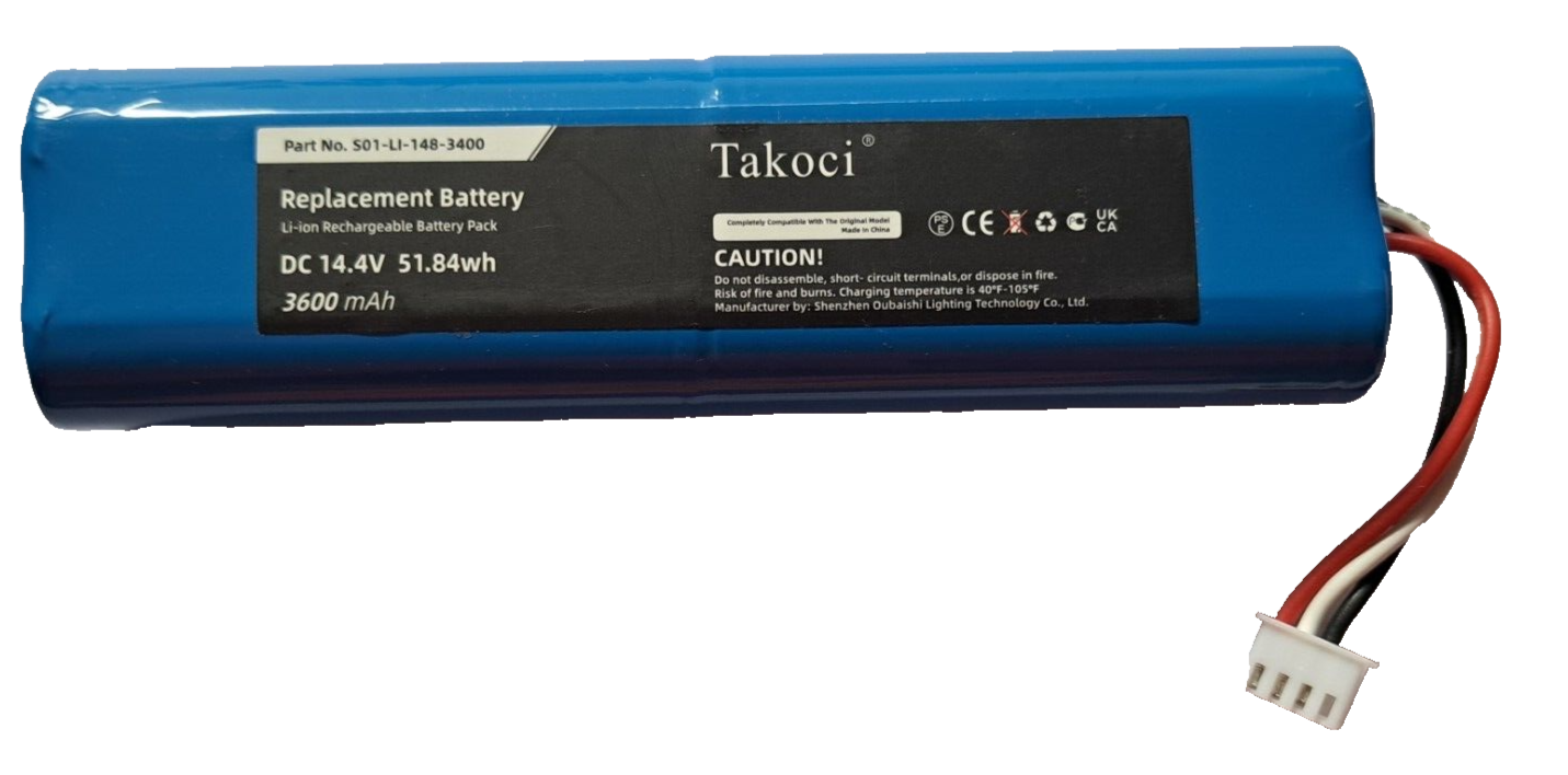 Replacement battery s01-LE-148-3400, Ersatzakku