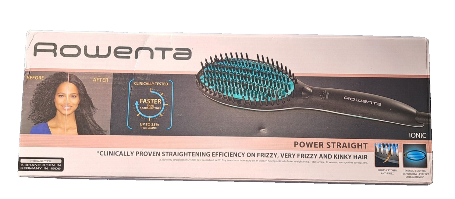 Rowenta Power Straight CF5820F0, Haarbürste, Wärmebürste, Styling