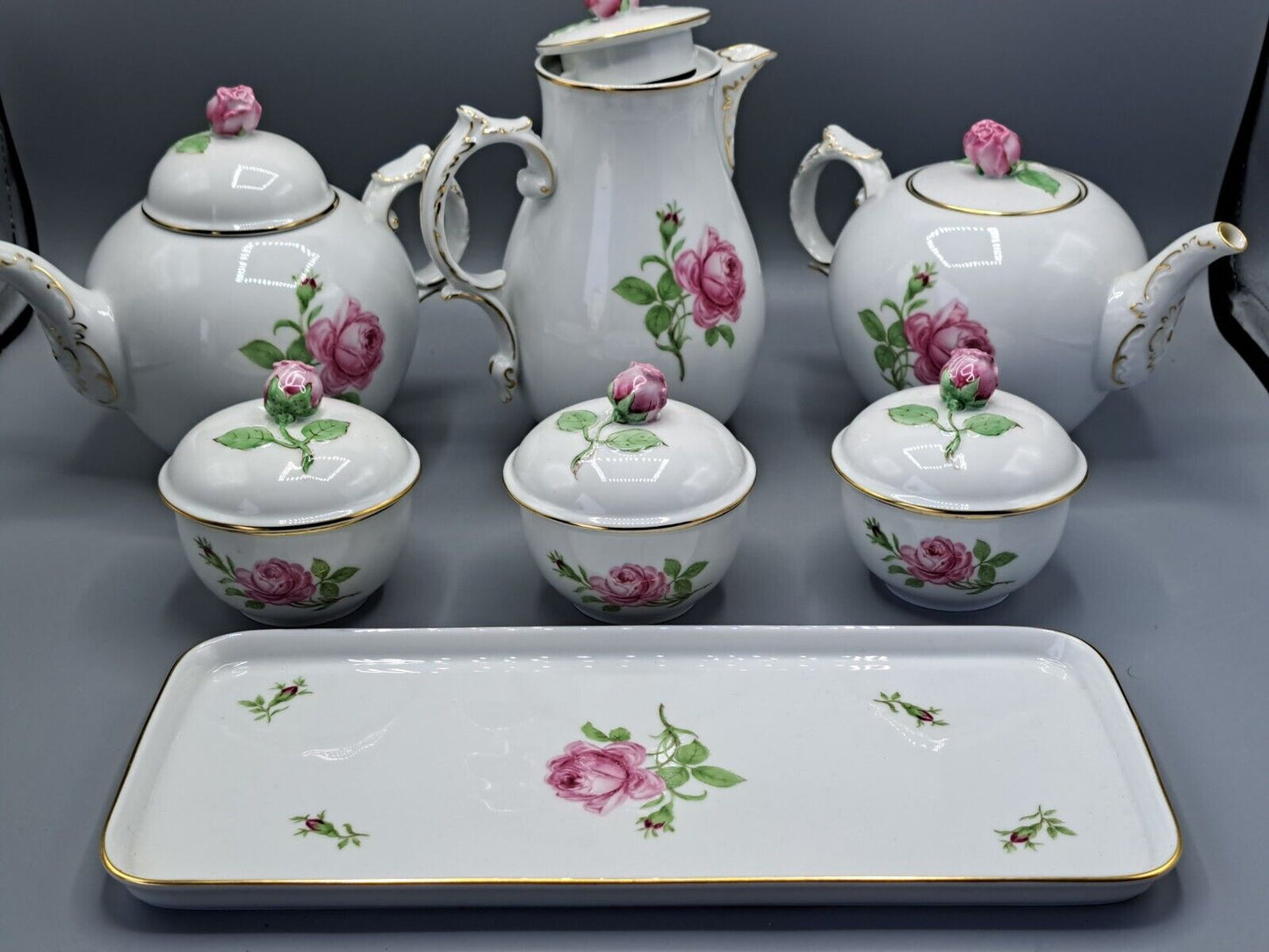 Fürstenberg Porzellan Set, Großes komplett Set, Antiquität