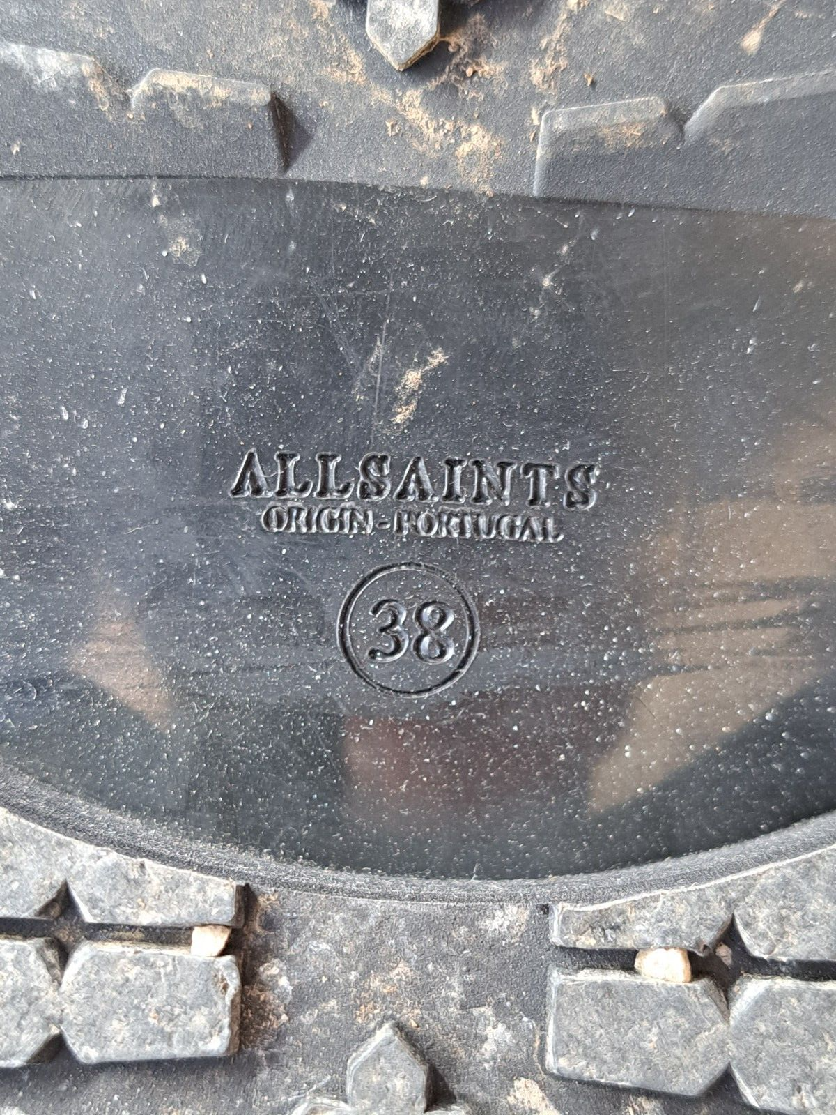 Allsaints Donita Zip Boot, Cow, Farbe Schwarz, Größe 38, Damen