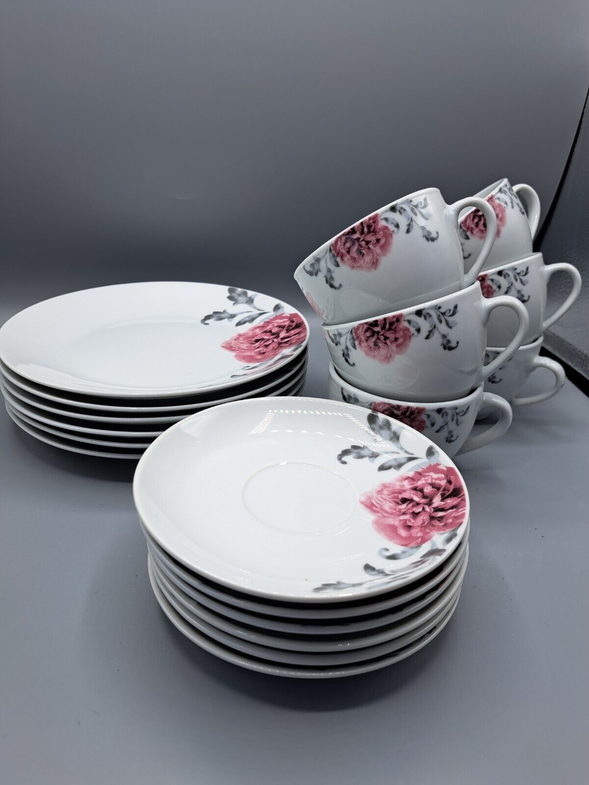 Porzellan-Serie Como Kaffee-Service 18-teilig