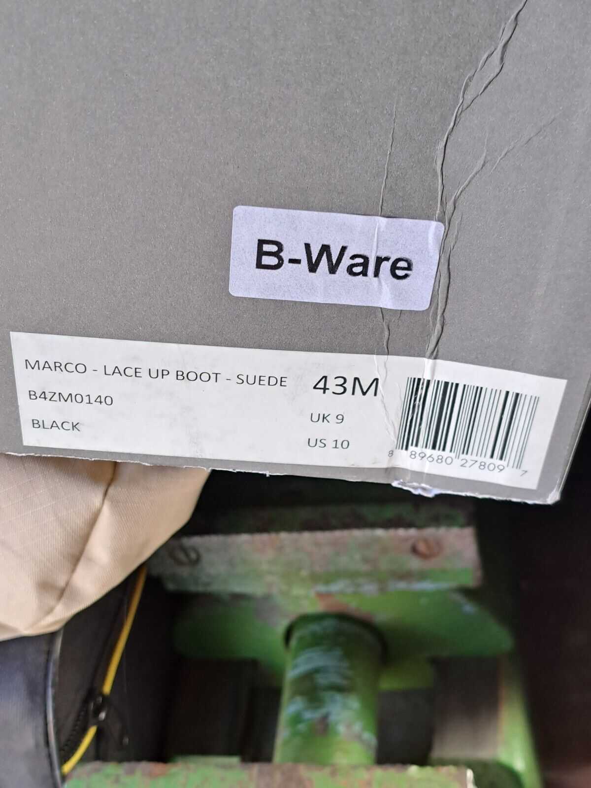 Allsaints Marco - Lace Up Boot, Schwarz, Herren, Größe 43