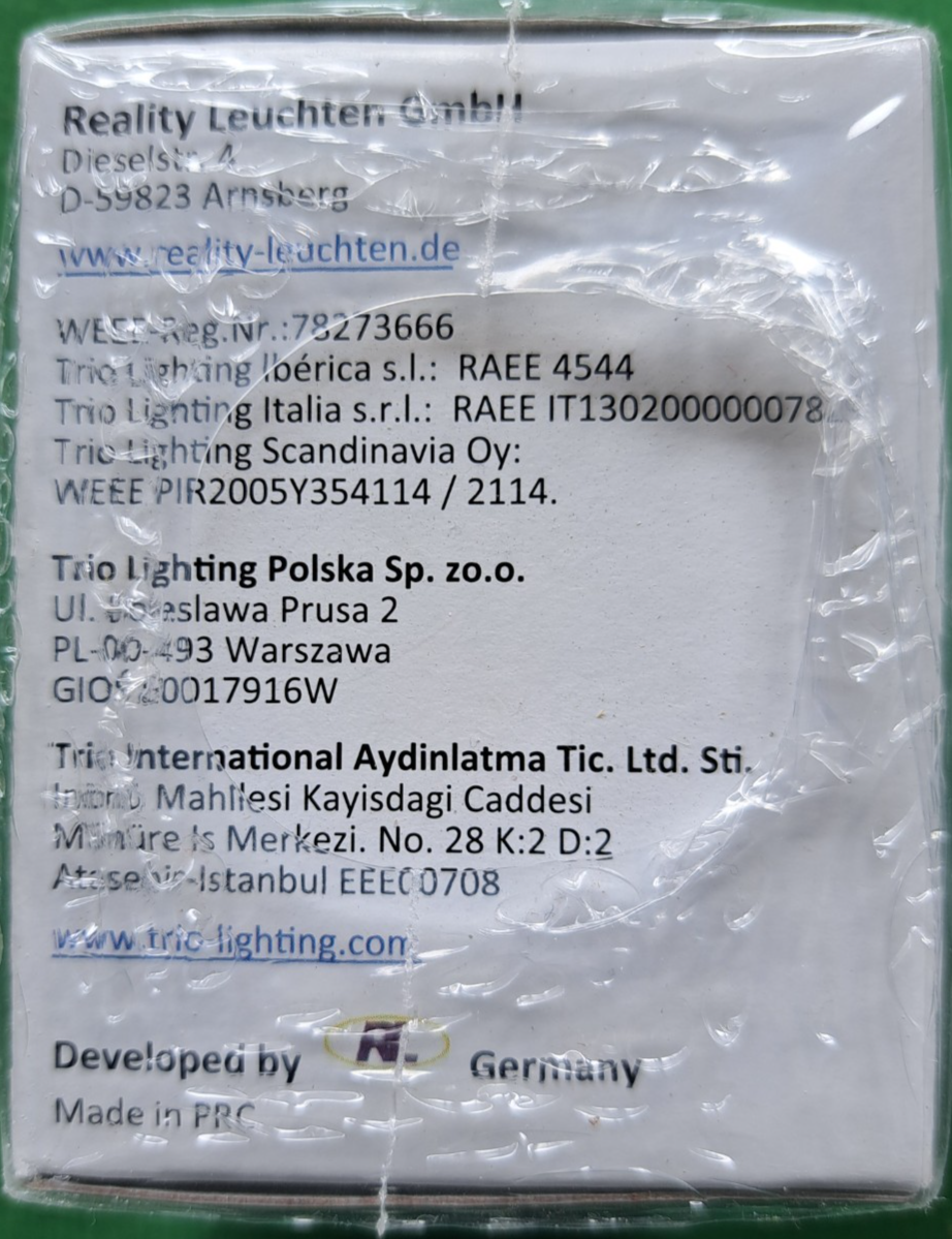 RL LED Lampe R956-30, GU10, 2 Stück