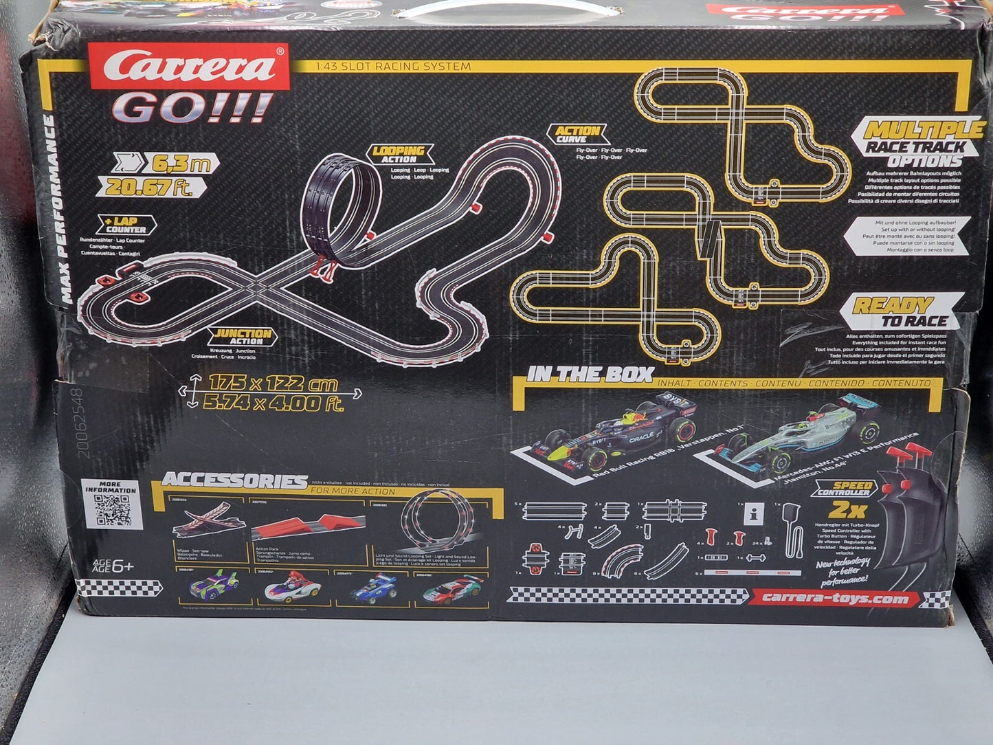 Carrera Go, Max Performance, Rennbahn