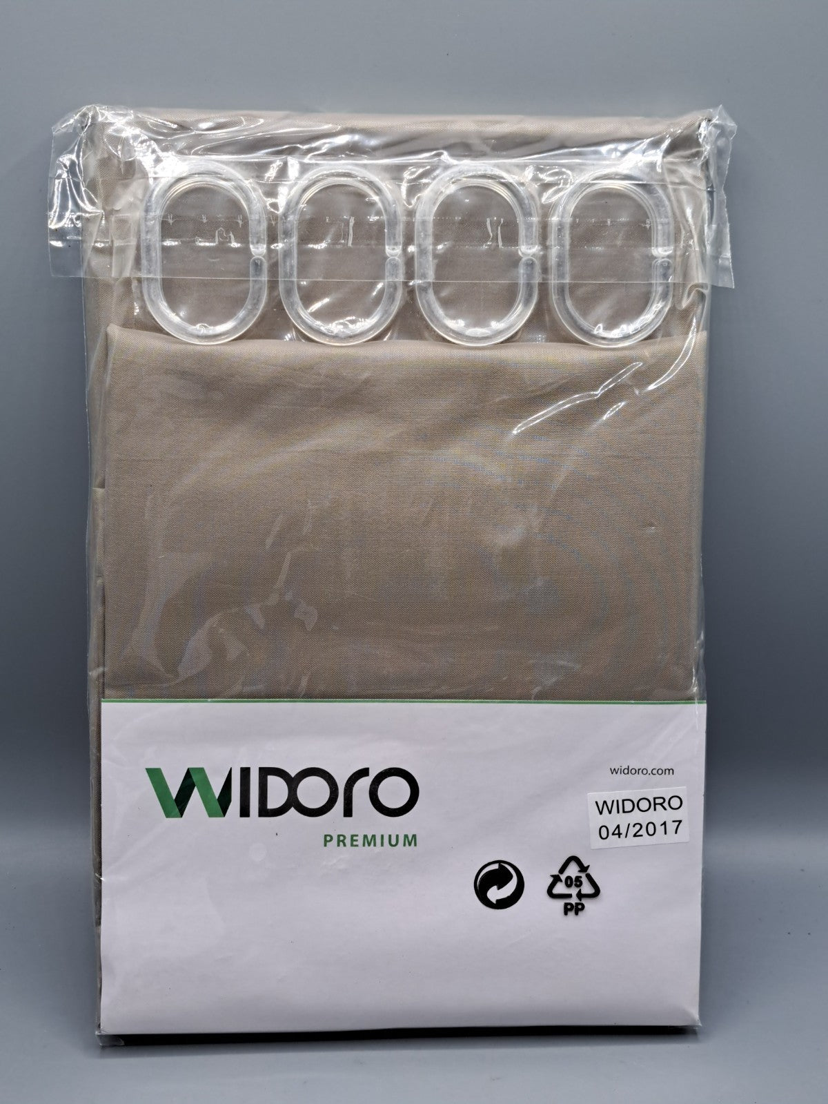 Widoro Premium Duschvorhang 120x200