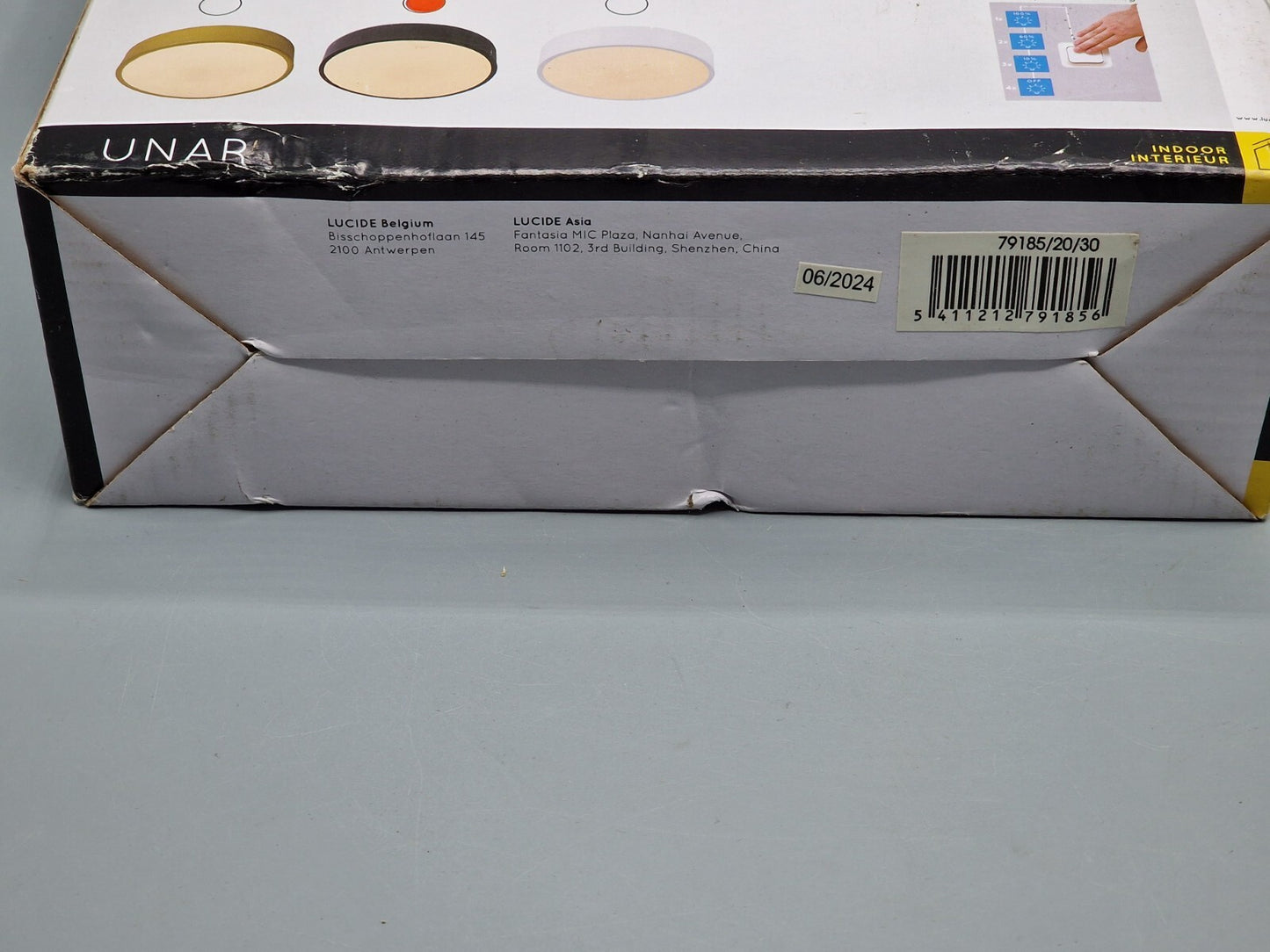 Lucide Deckenlampe, Schwarz, 20 cm Durchmesser