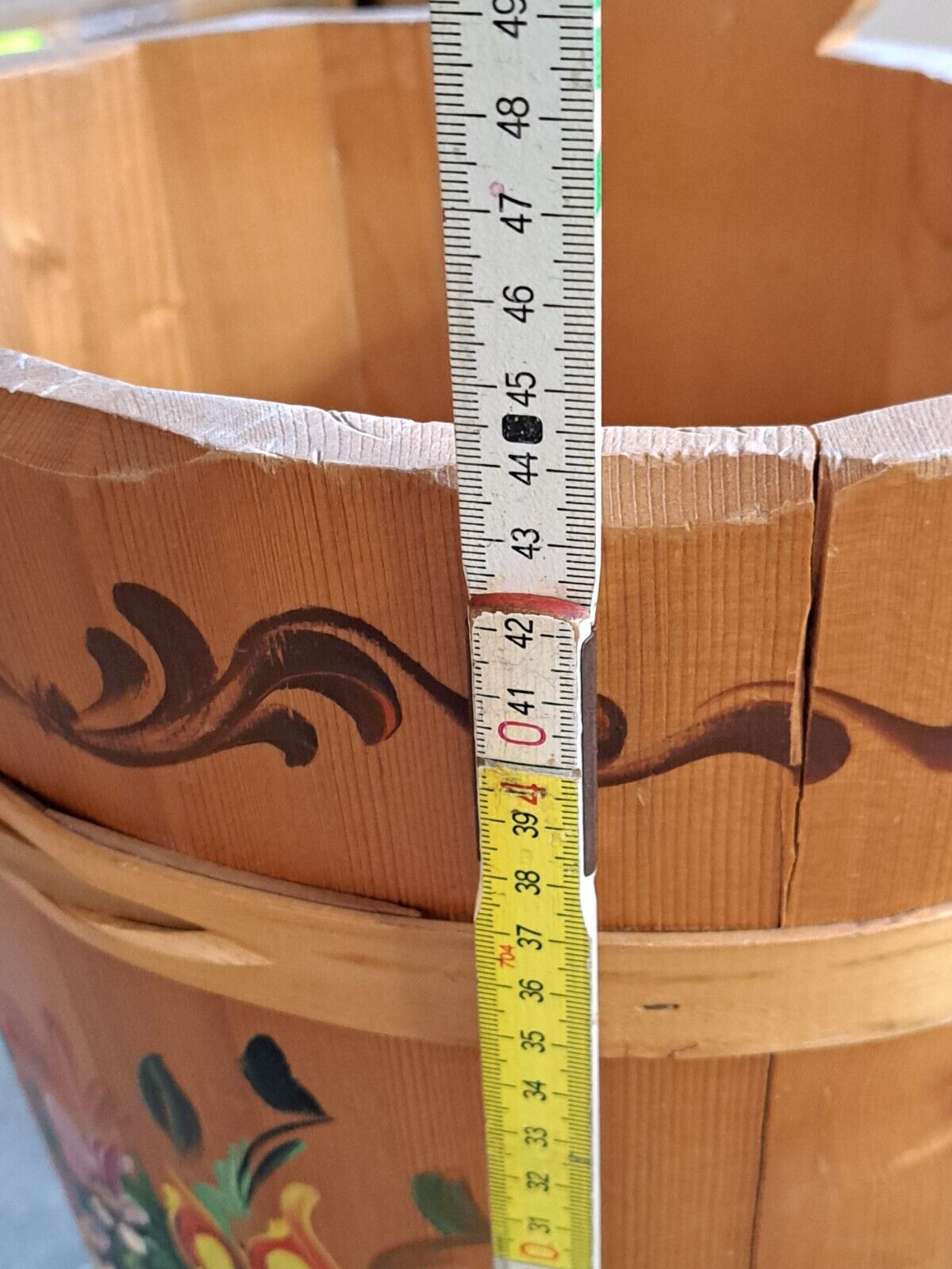 Dekoratives Holzgefäß, Deko 7 Bauernwerkzeuge , Hingucker, Antiquität, Sammler