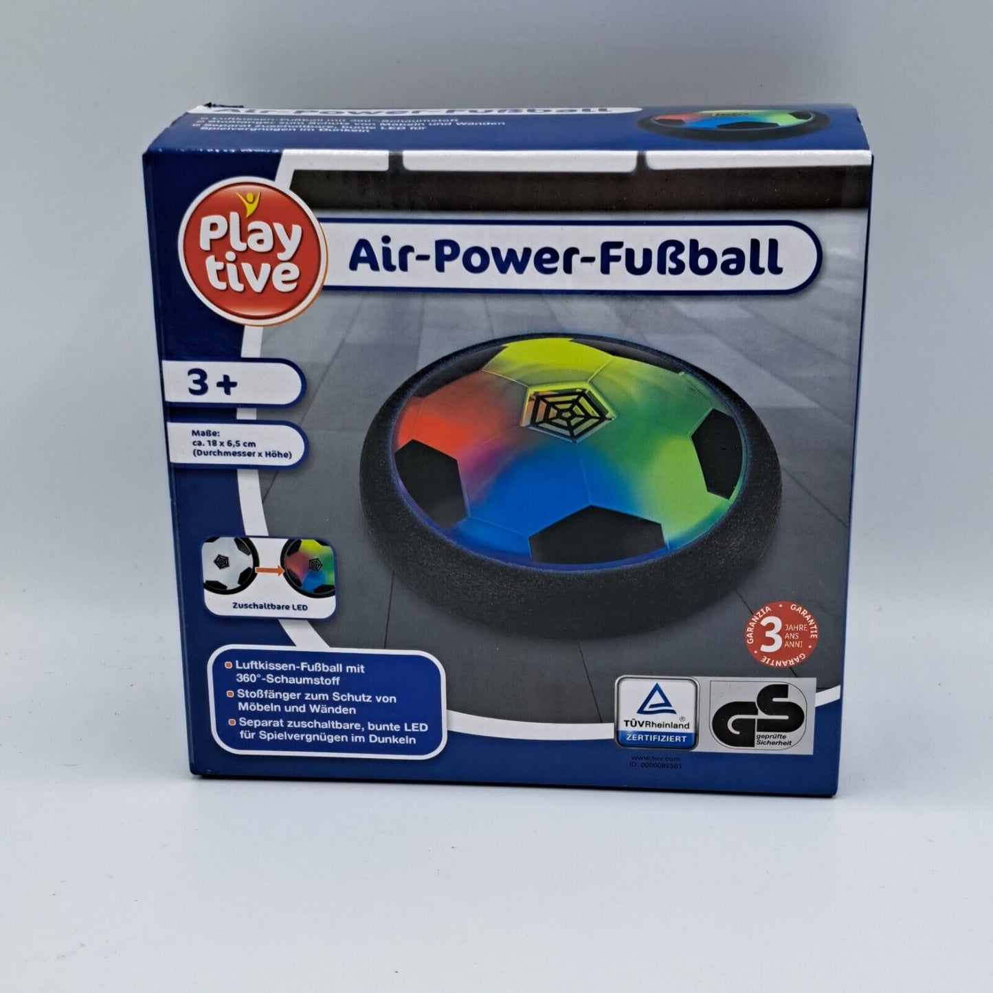Play Live Air-Power-Fußball, Indoor-Fußball, Schwebeball