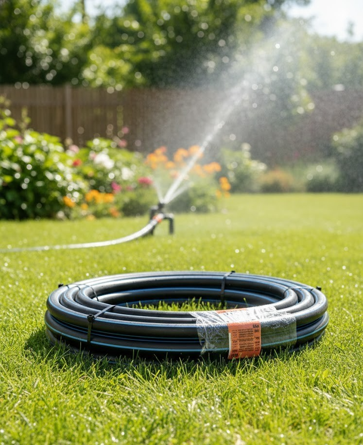 LUX-TOOLS Gartenschlauch 25 mm 25 m Bewässerung Wasserschlauch Garten