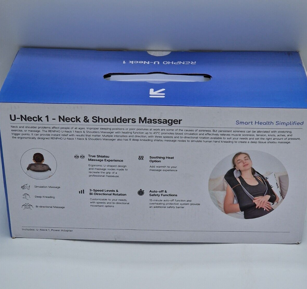 Renpho U-Neck 1 Neck & Shoulders Massagegerät Shiatsu
