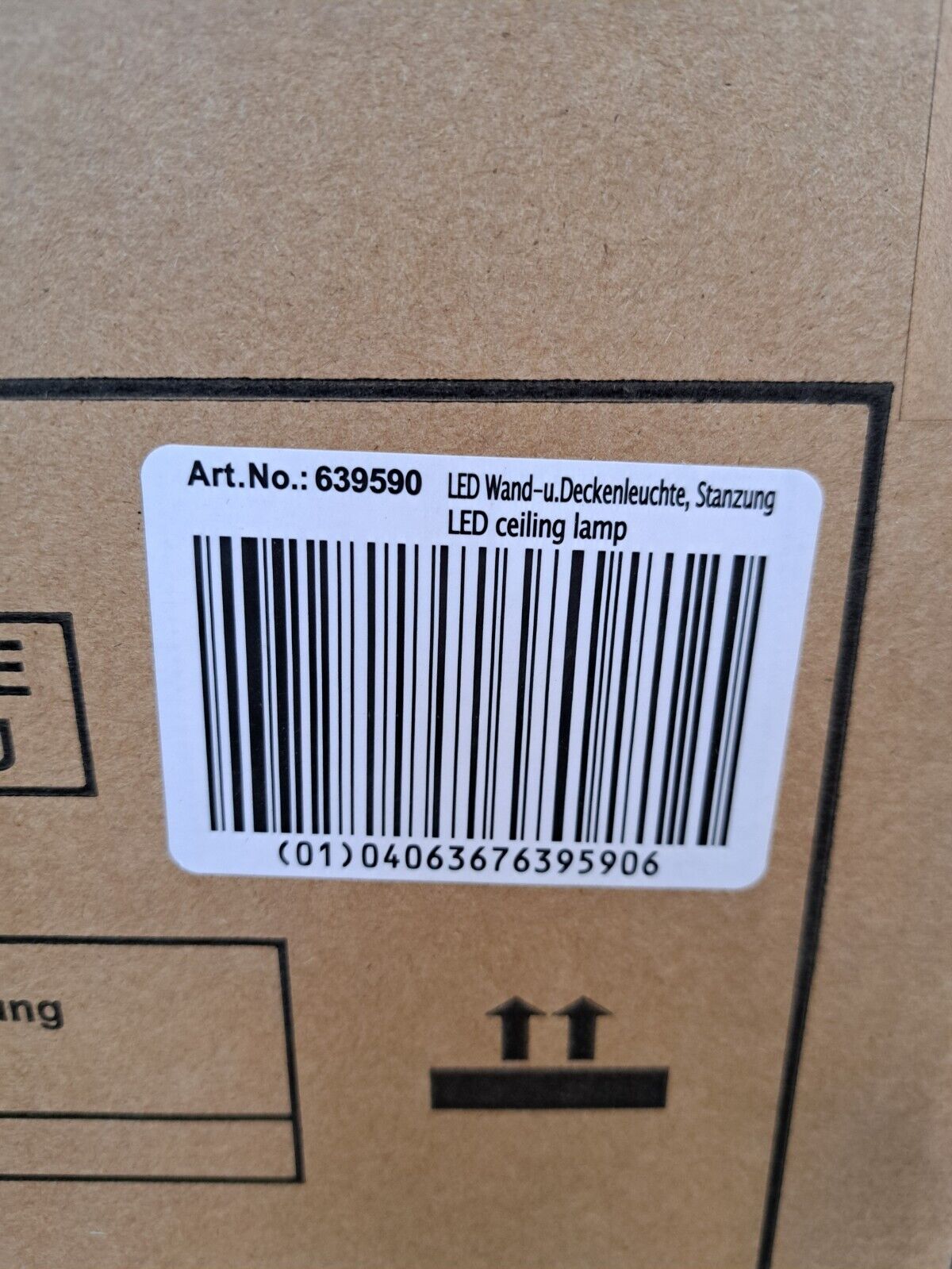 Tchibo LED Wand und Deckenleuchte Stanzung