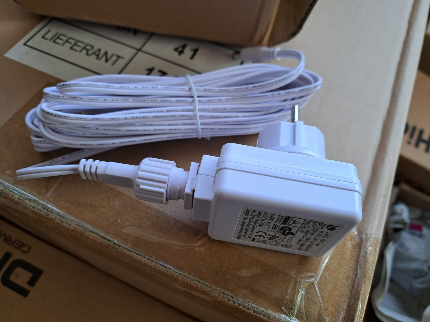 Tchibo LED Stehleuchte Metall Akku 120 cm hoch