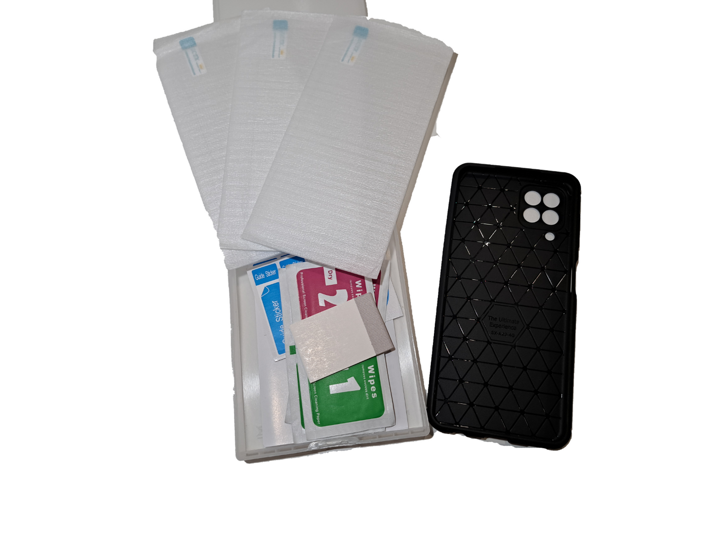 Auto Focus Ultimate Experience Displayschutz + 3 Displayschutzfolien Samsung A22