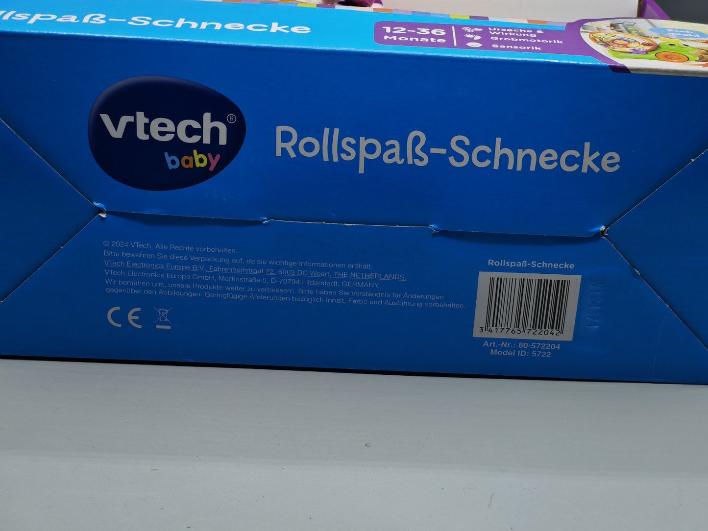 VTech Baby Rollspaß-Schnecke – Spielzeug für Motorik & Spaß