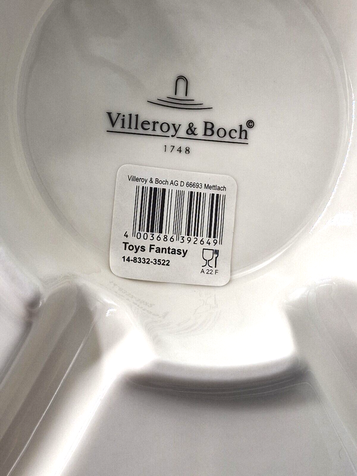 Villeroy & Boch - Toy's Fantasy Kabarett Santa-Figur, Servierteller aus Premium