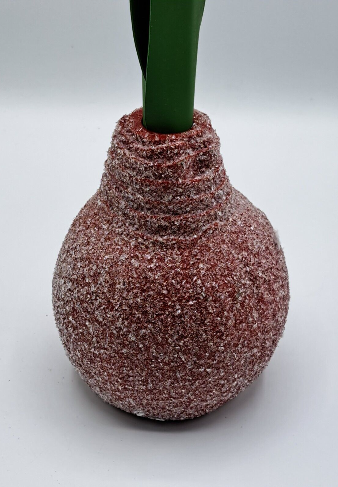 Flora künstliche Amaryllis Realtouch-Effekt Zwiebel beflockt Höhe 50cm