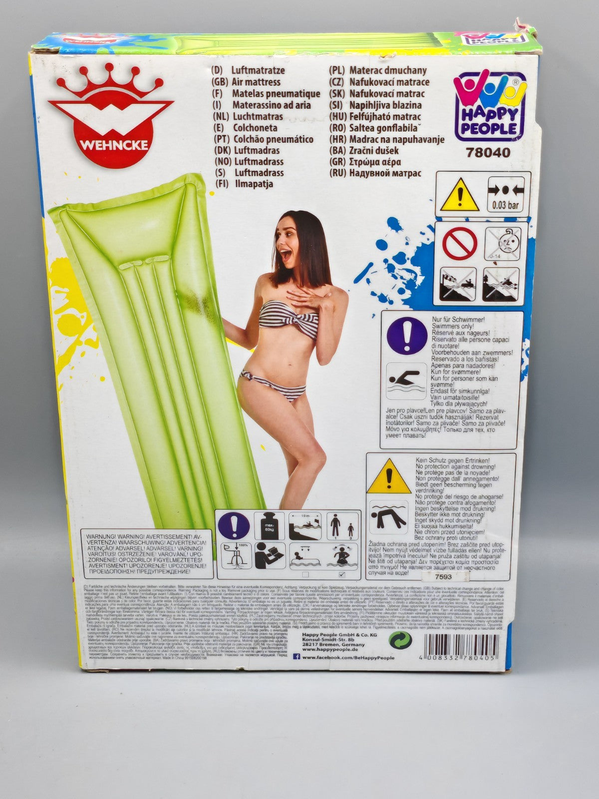 Wencke Luftmatratze 174x59cm