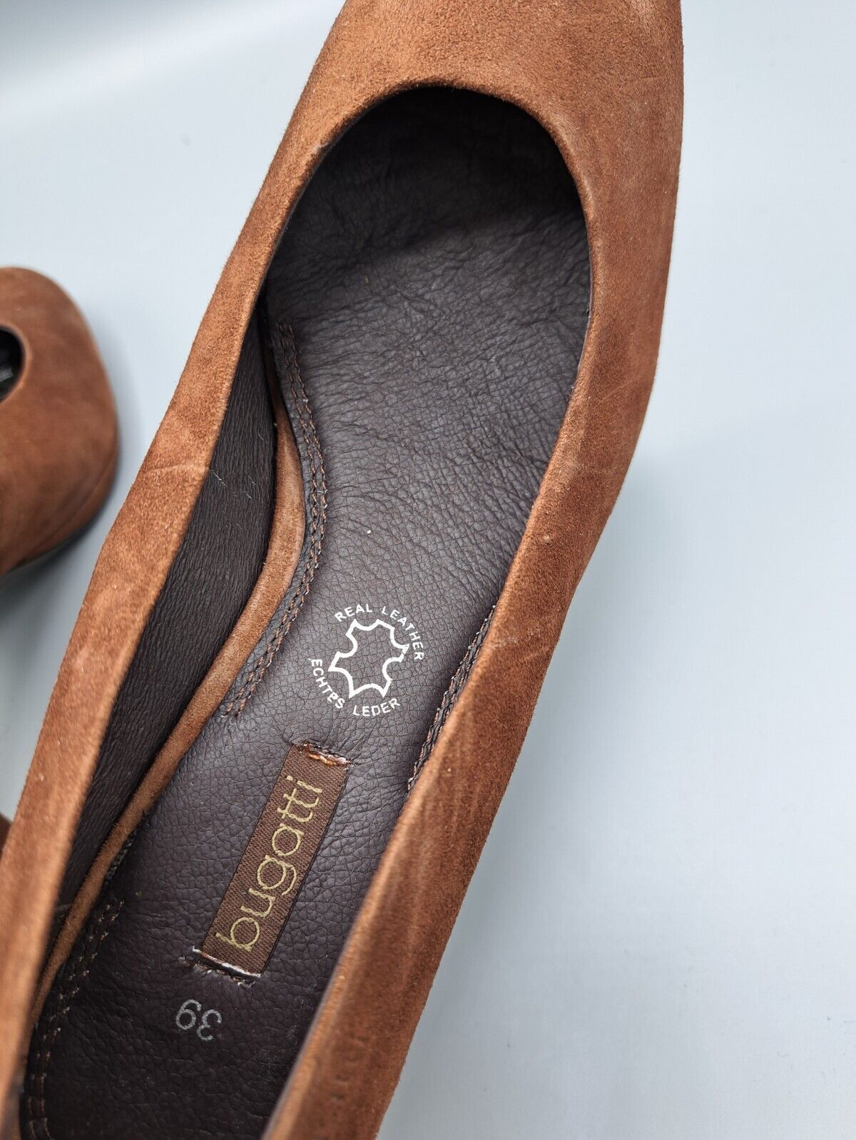 Bugatti Damen Halbschuhe, Braun, Größe 39