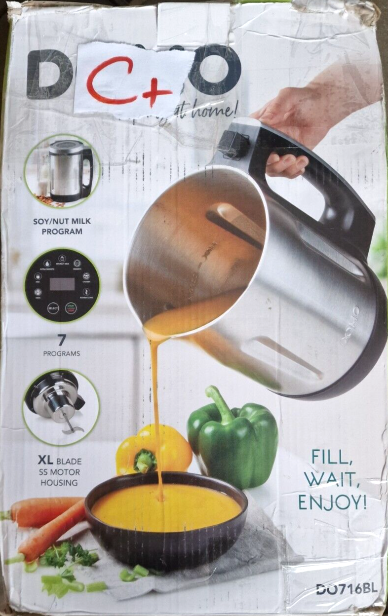 DOMO Suppenkocher - 2,2 L - 7 Programme DO716BL
