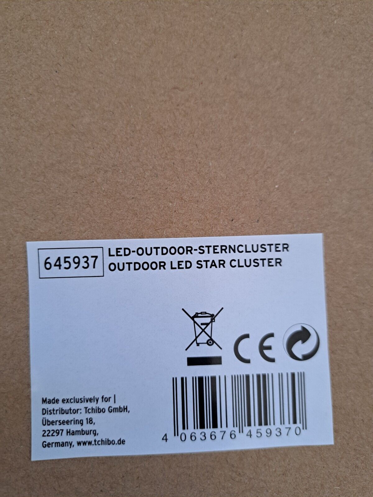 Tchibo LED-Outdoor-Sterncluster 645937