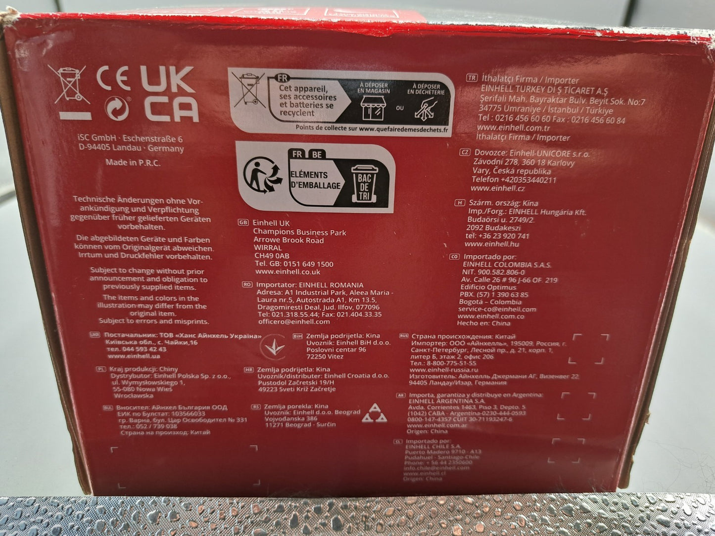 Einhell GC-CT 18/24 Li P Akku-Rasentrimmer (3411102)