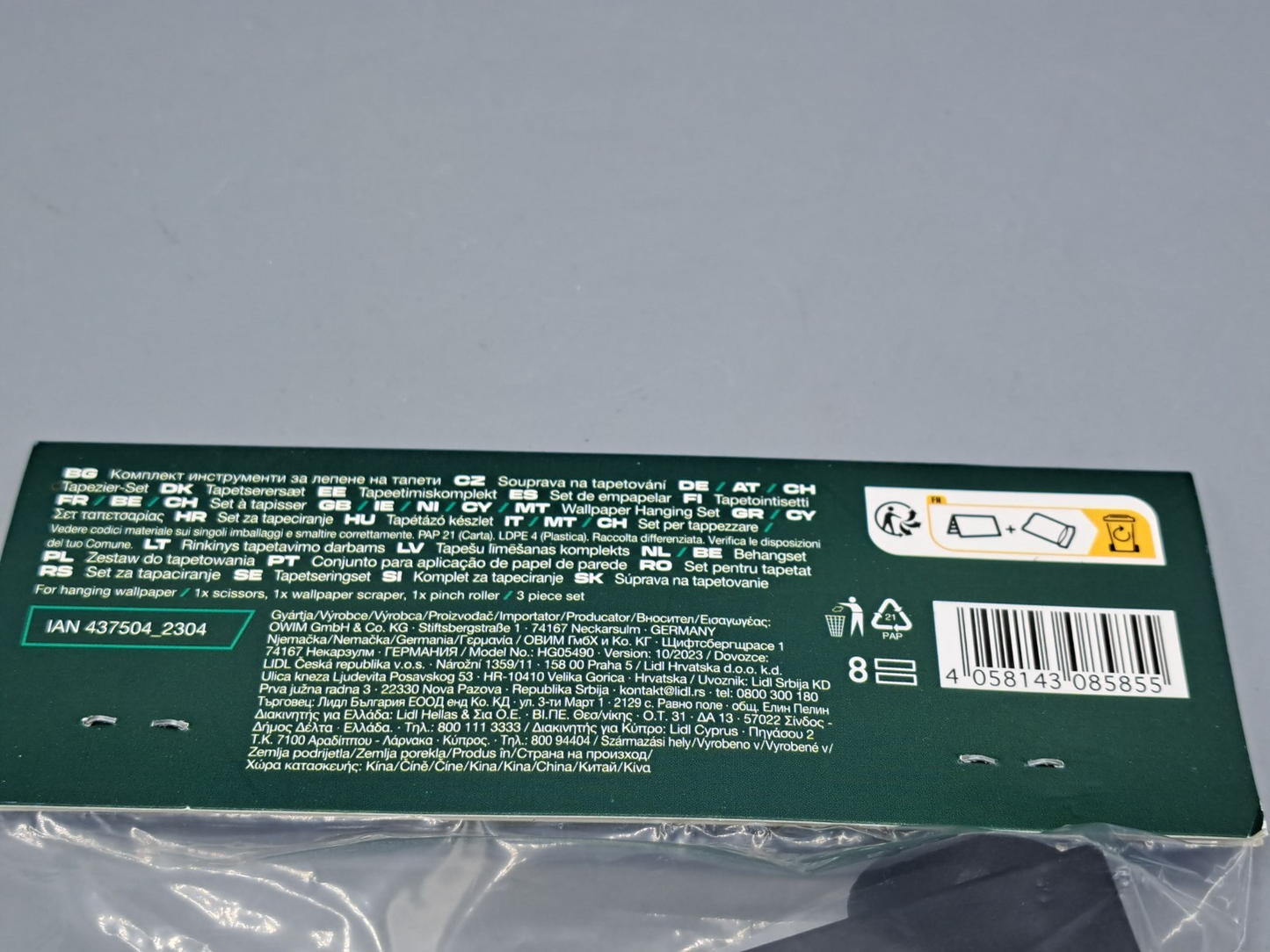 Parkside Tapezier-Set, 3 teillig