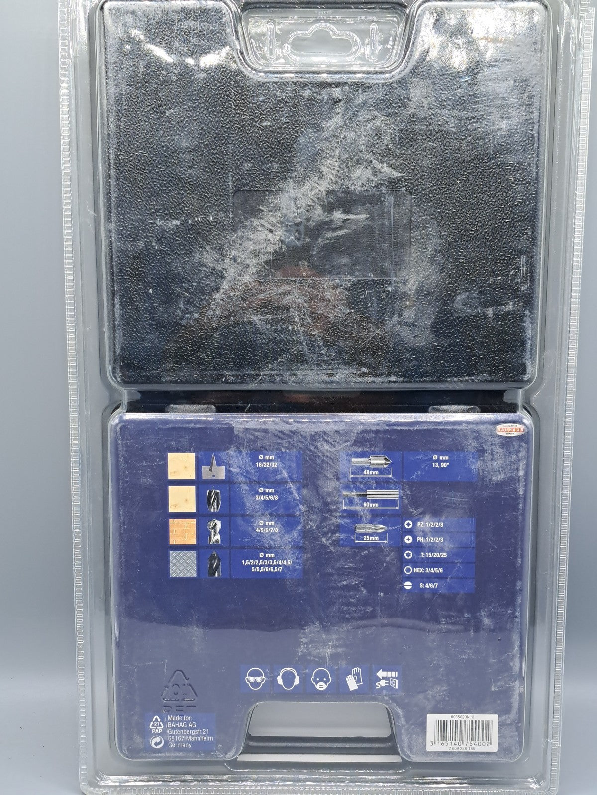 Craftomat Bauhaus 45-tlg. Bohrer Set