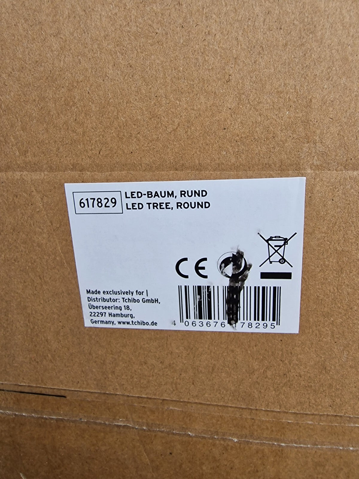 Tchibo LED-Baum Rund 617829, Faltbar