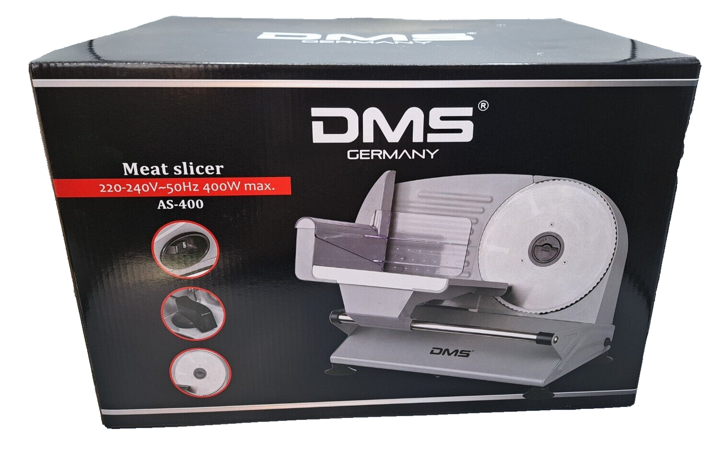 DMS Allesschneider AS-400, Brotschneidemaschine, Küche, Wurst