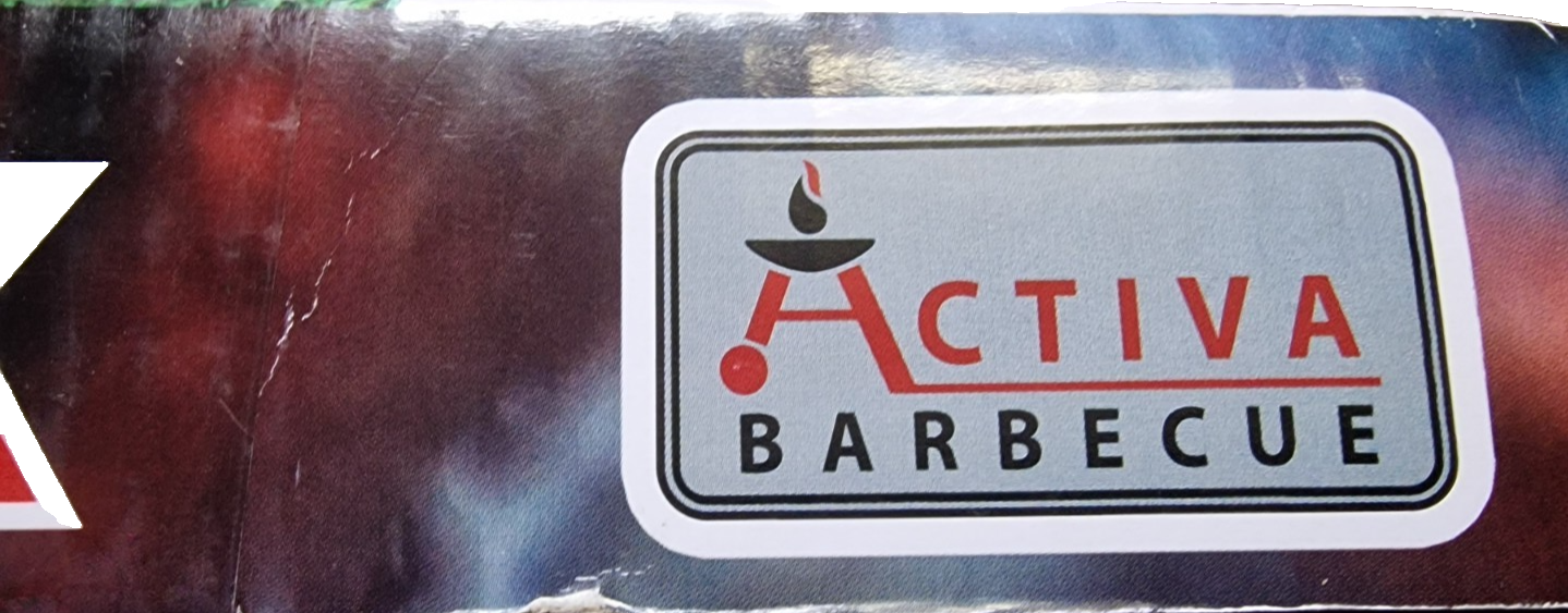 Activa Barbecue Klappgrill Picknick, 46,5x29x32 cm Schwarz
