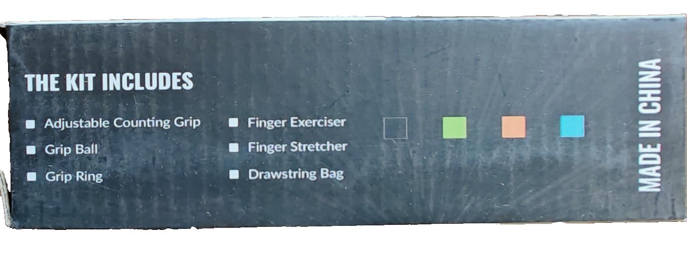 Newaner Handtrainer Set 5er – Fingertrainer Griffkraft einstellbar + Zubehör