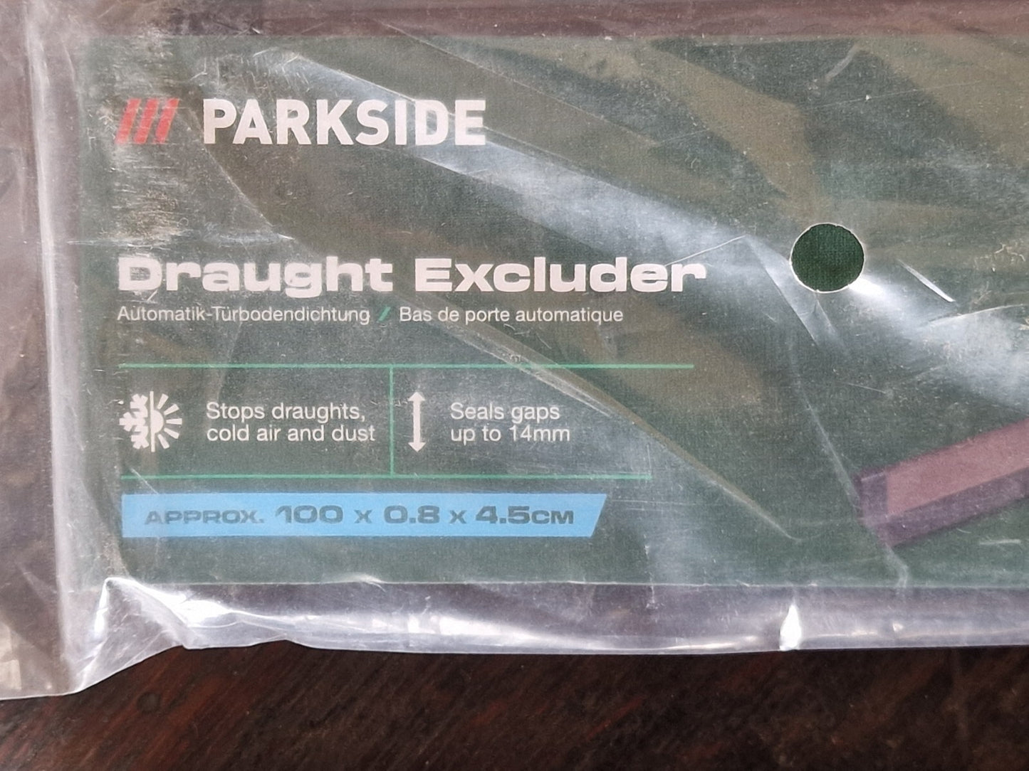 2x Parkside Automatik-Türbodeneichtung, 100x0,8x4,5cm