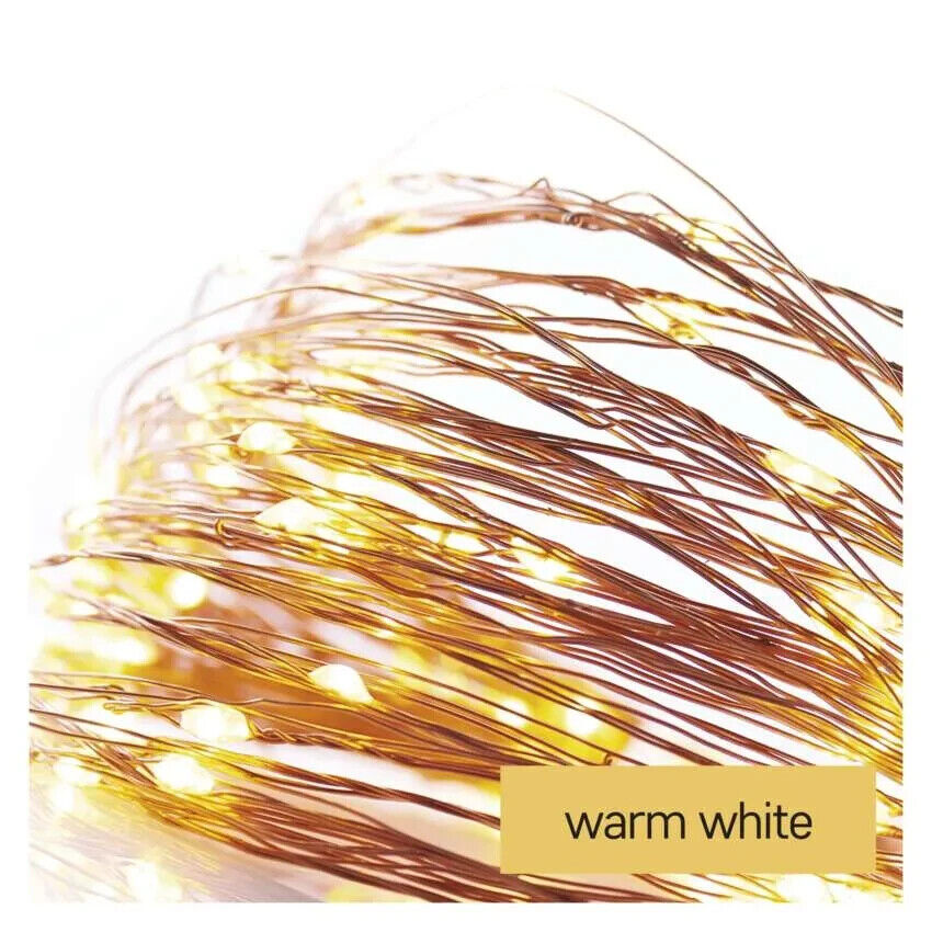 EMOS Nano-LED-Weihnachtslichterkette Kupfer