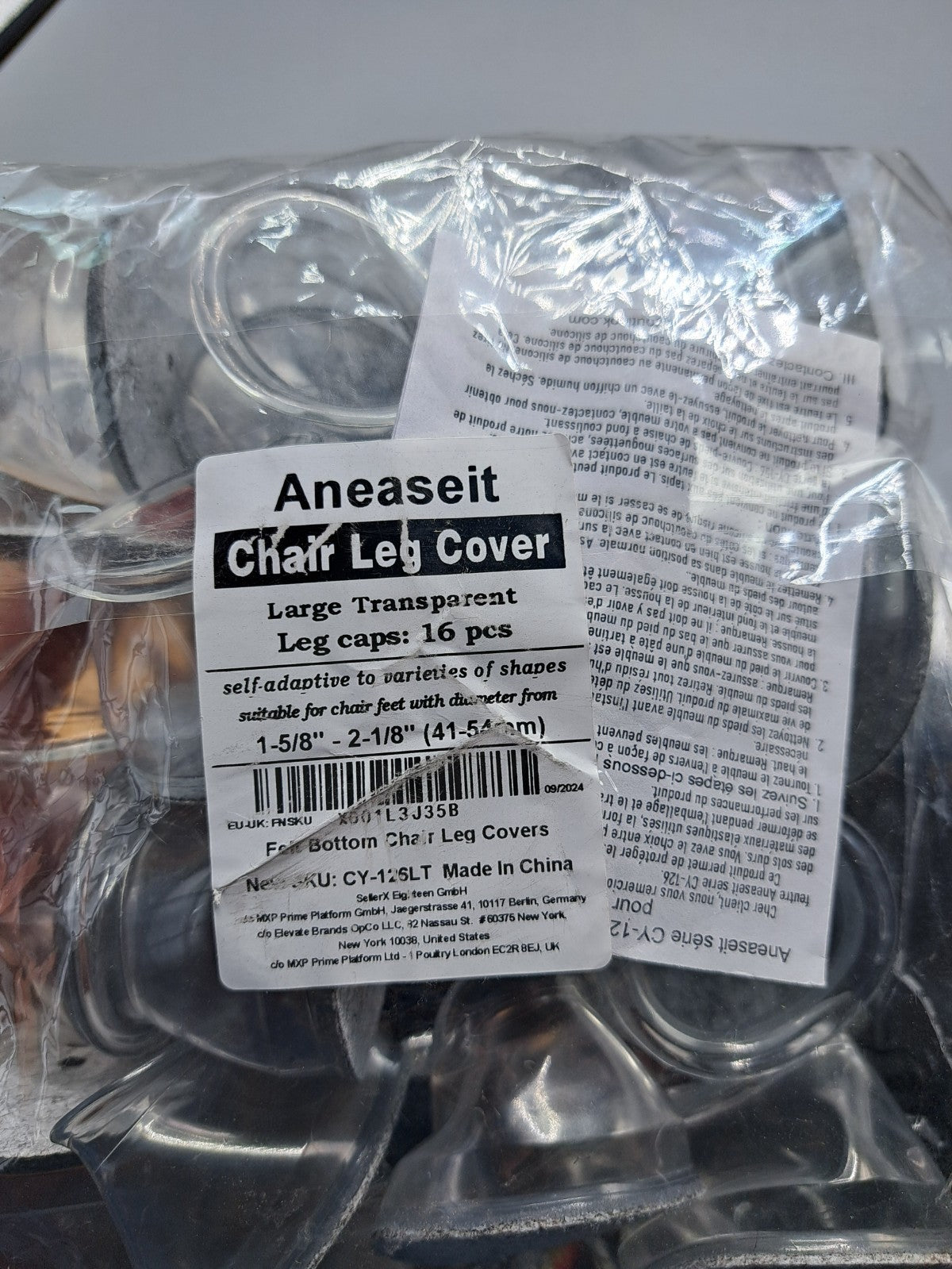 Aneaseit Chair Leg Covers 16 Stück, Bodenschutz & Möbelzubehör