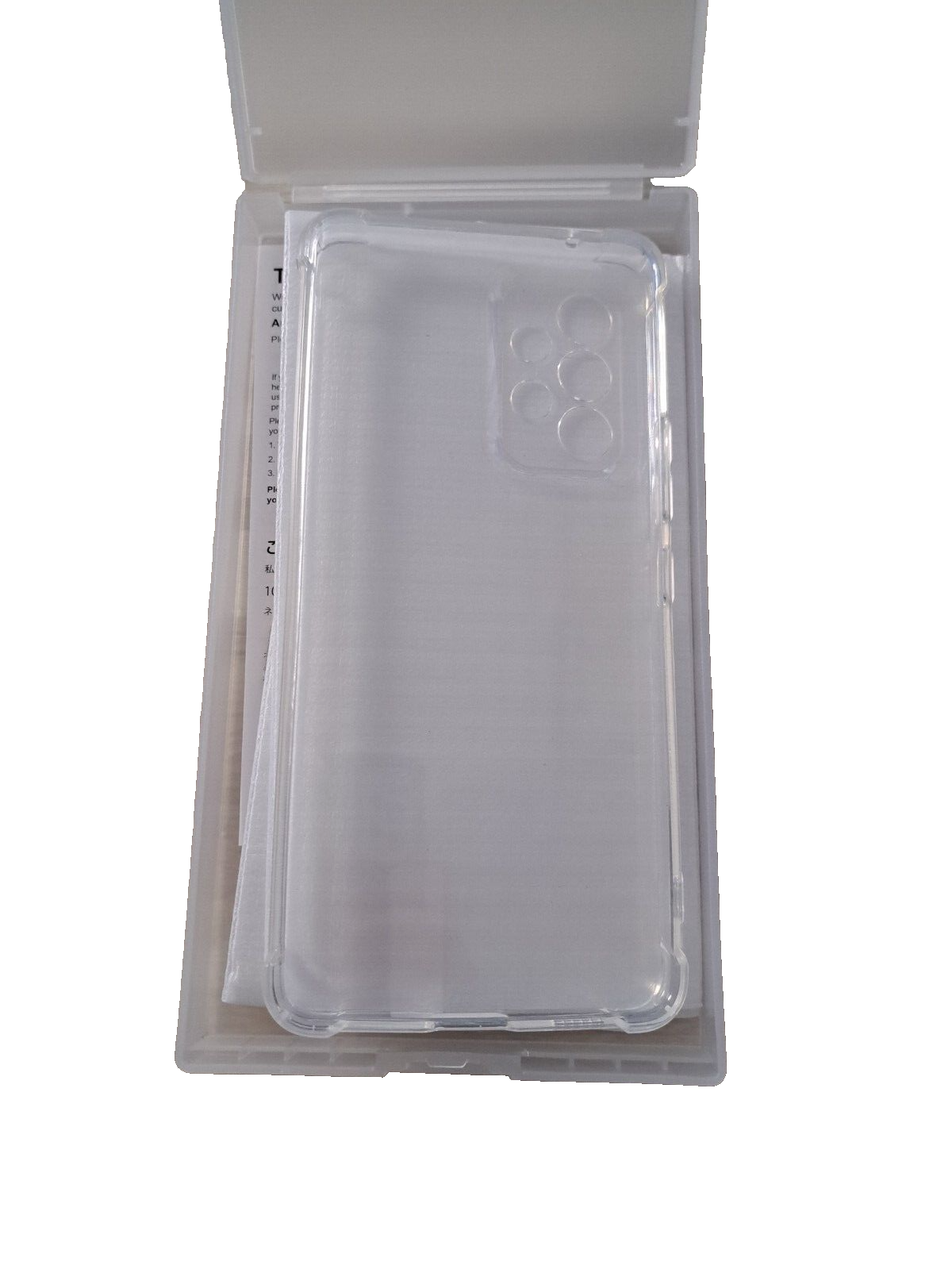 Handyschutz von ivoler für samsung a53 (3x Displayfolie, 1x Silikon Case)