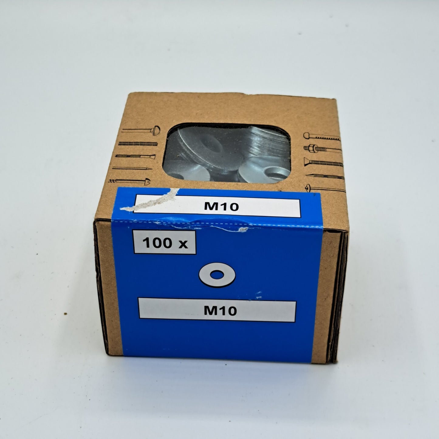 Emil Lux Unterlegscheiben M10, 100 Stück
