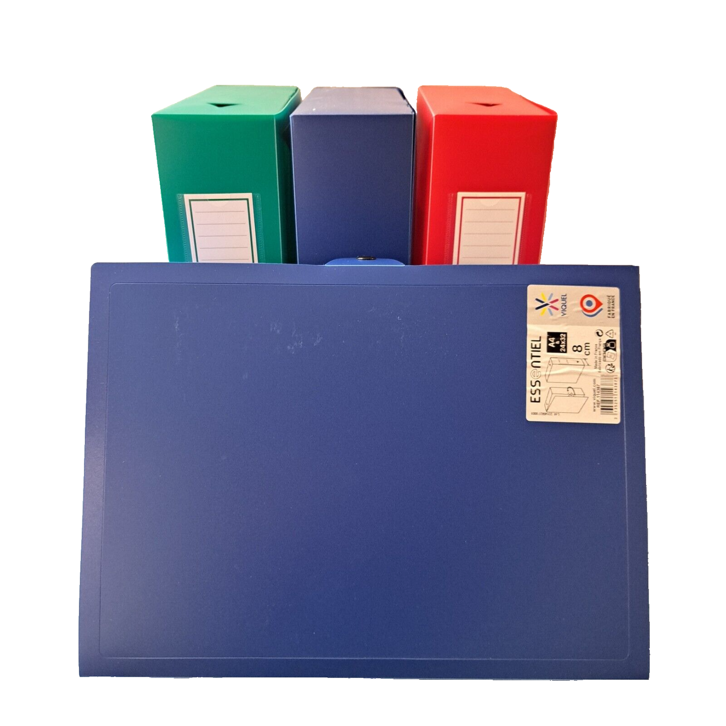 4x Viquel Essentiel A4 & 24x32 8cm, Ablageordner, Ordner, Büro
